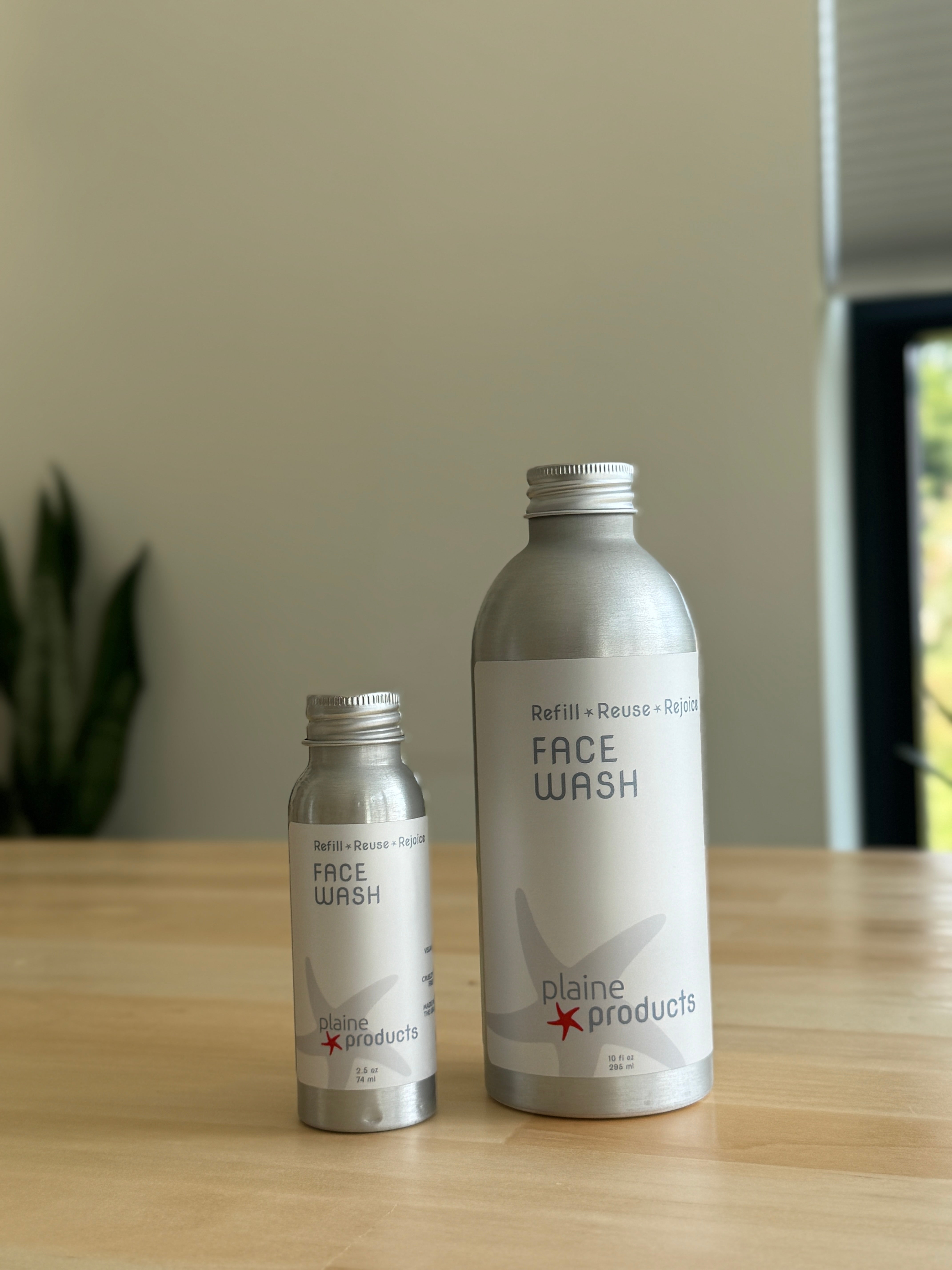 Refillable Face Wash