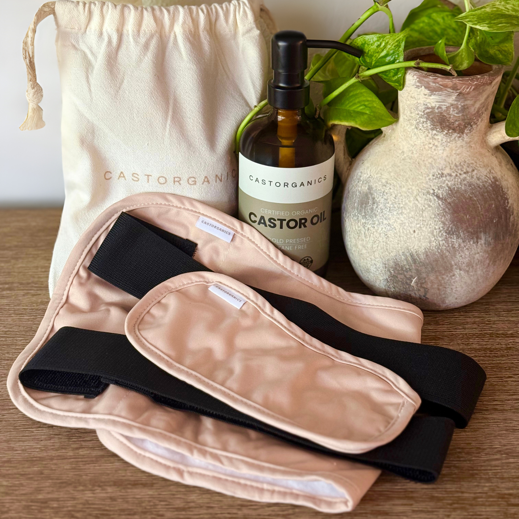 Organic Castor Oil Packs