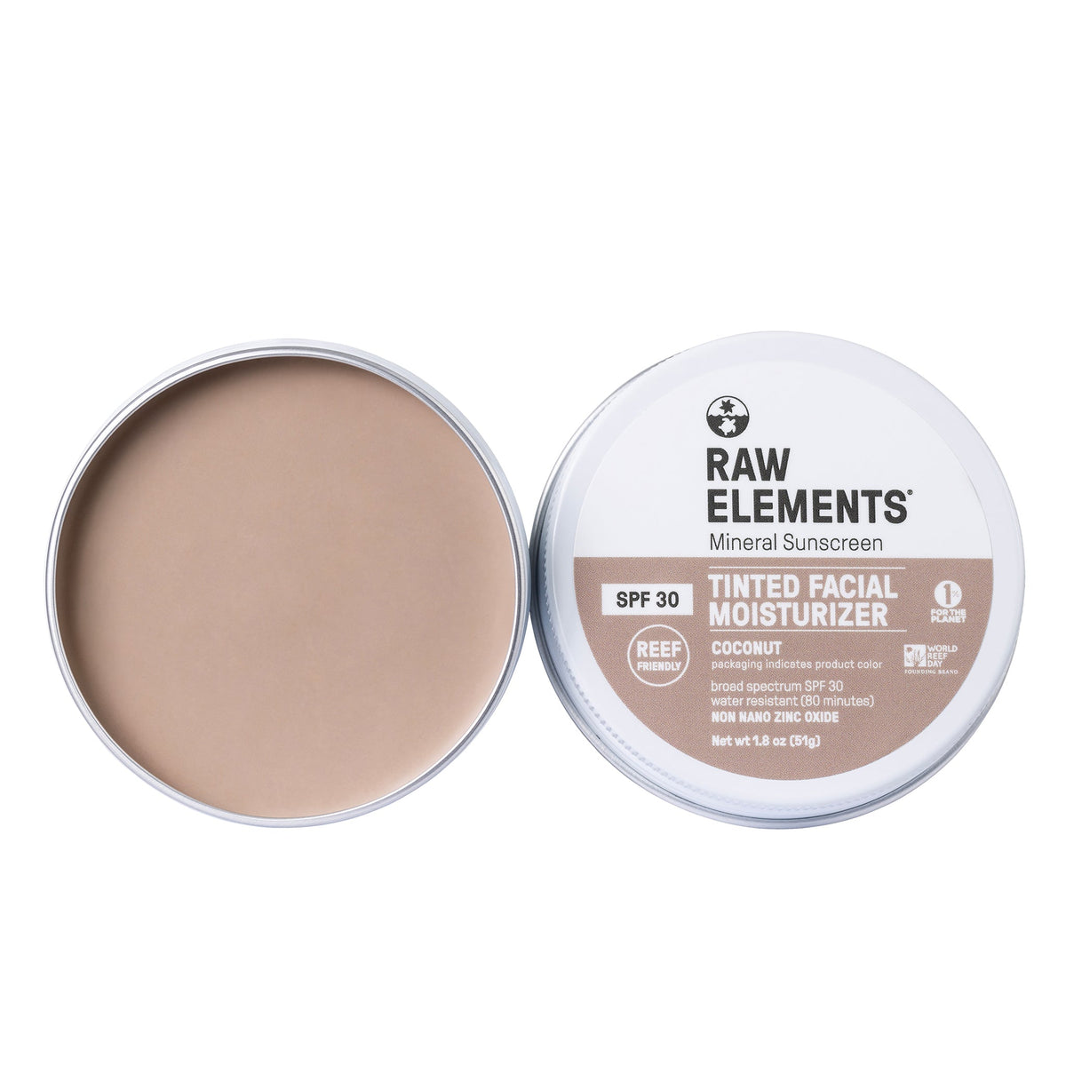 TINTED FACE MOISTURIZER SPF 30 | COCONUT