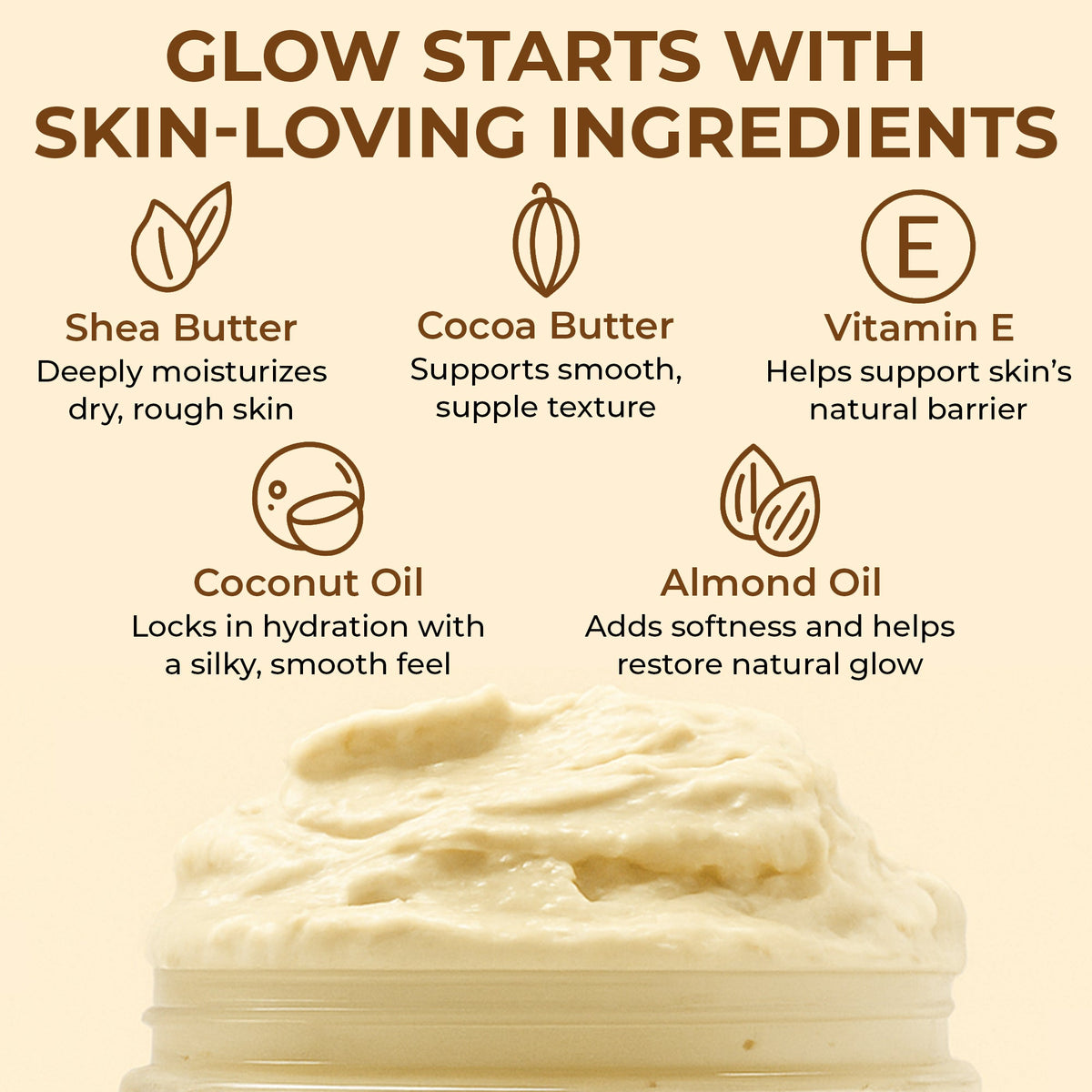Shea Souffle Body Butter Almond