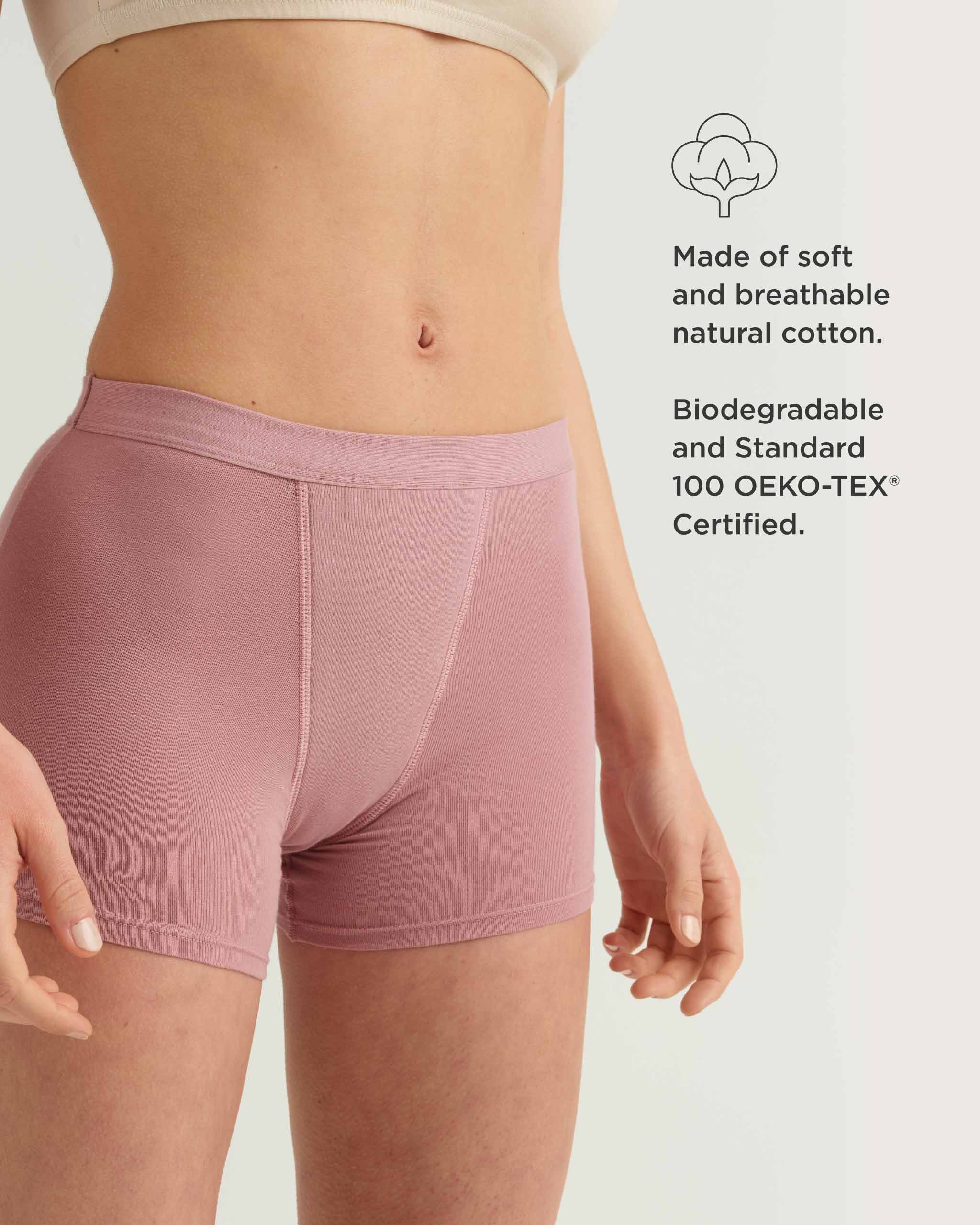 Leakproof Period Cotton Sleep Short