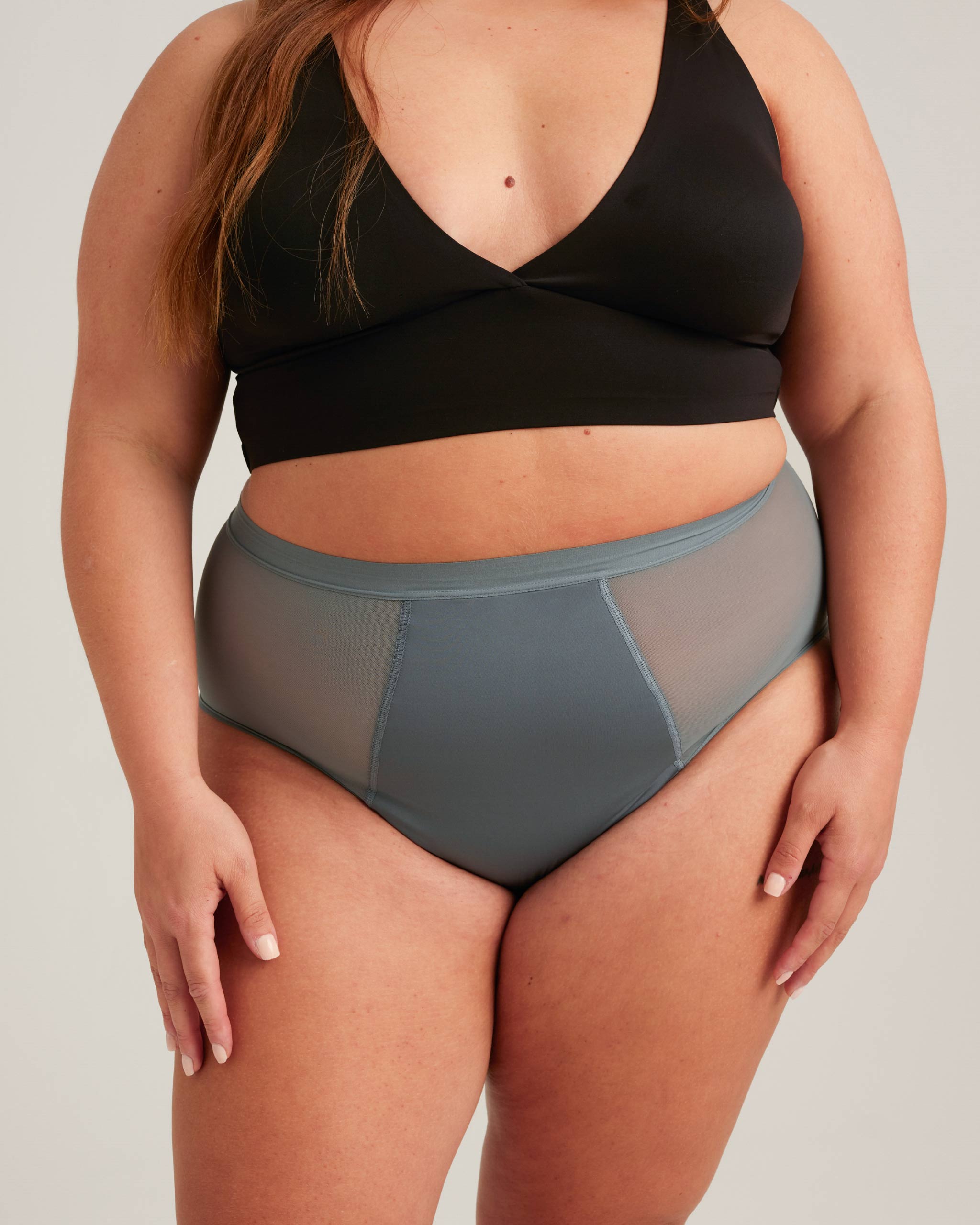 Leakproof Period French Cut High Waist Full Gusset