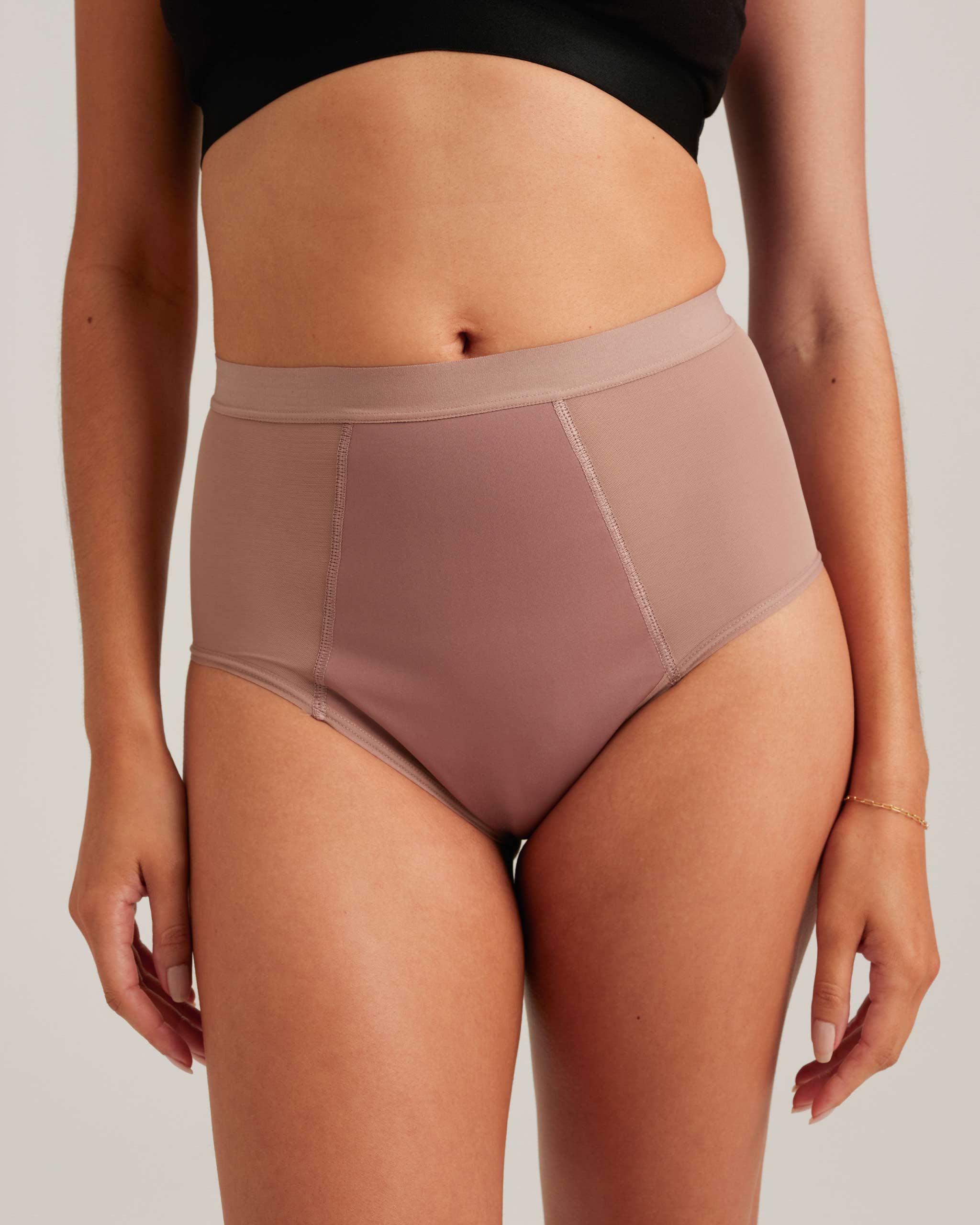 Leakproof Period French Cut High Waist Full Gusset