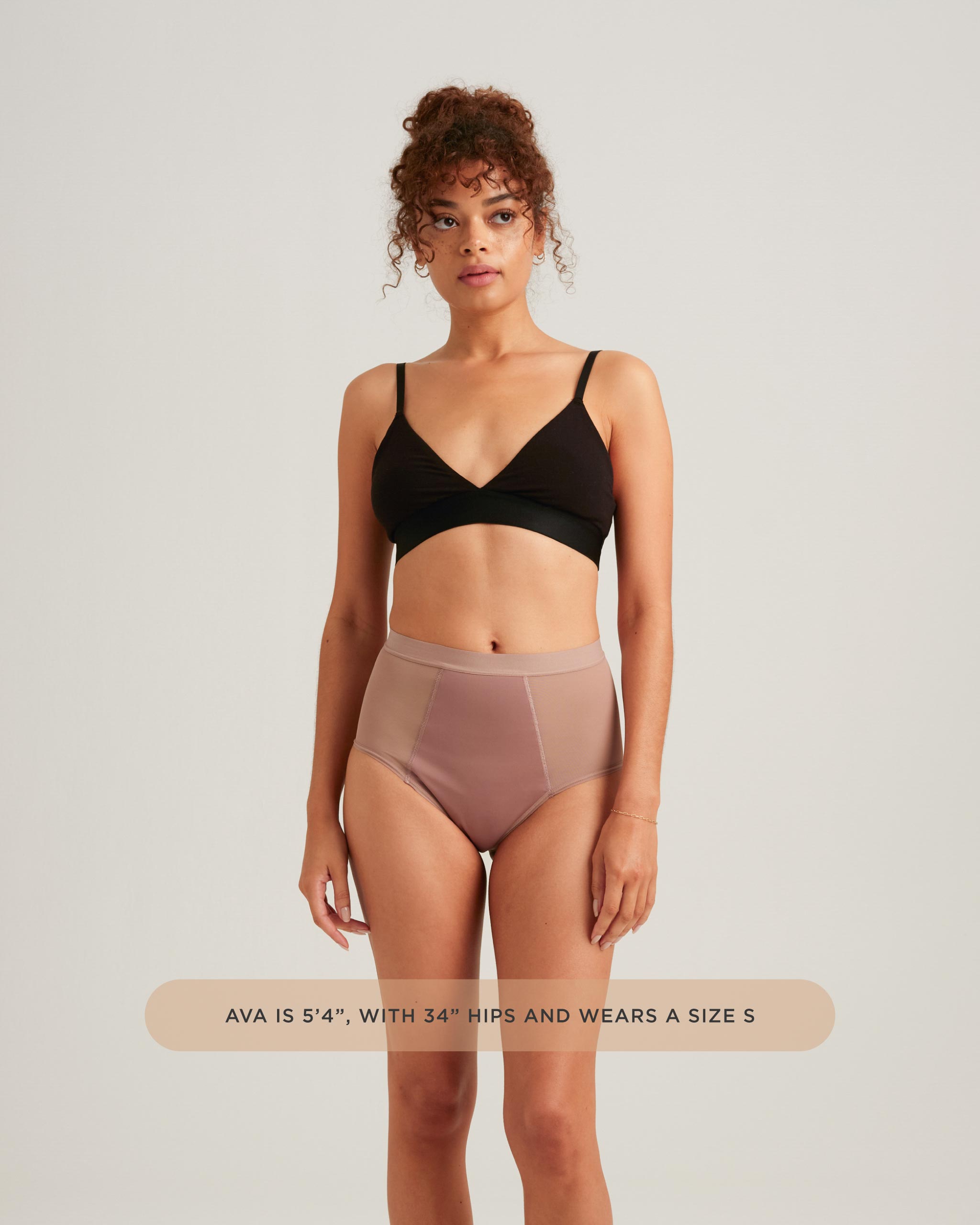 Leakproof Period French Cut High Waist Full Gusset