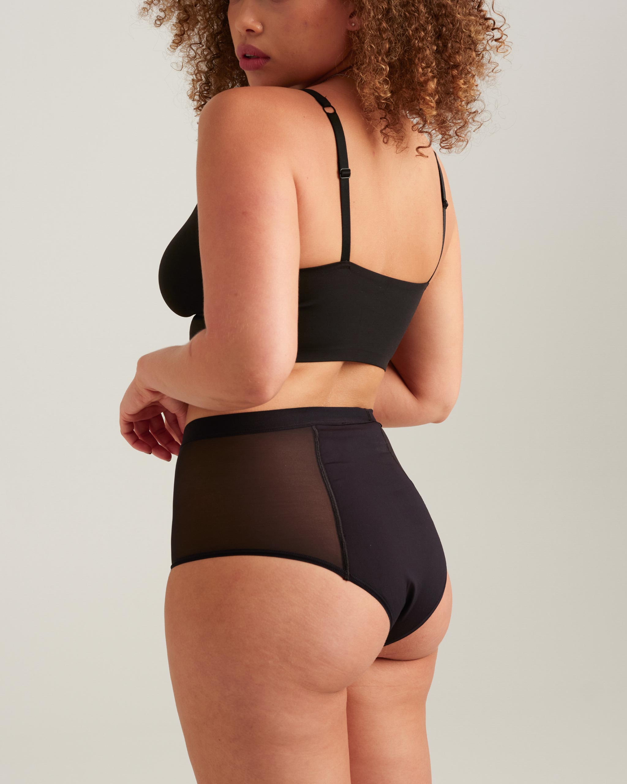 Leakproof Period French Cut High Waist Full Gusset