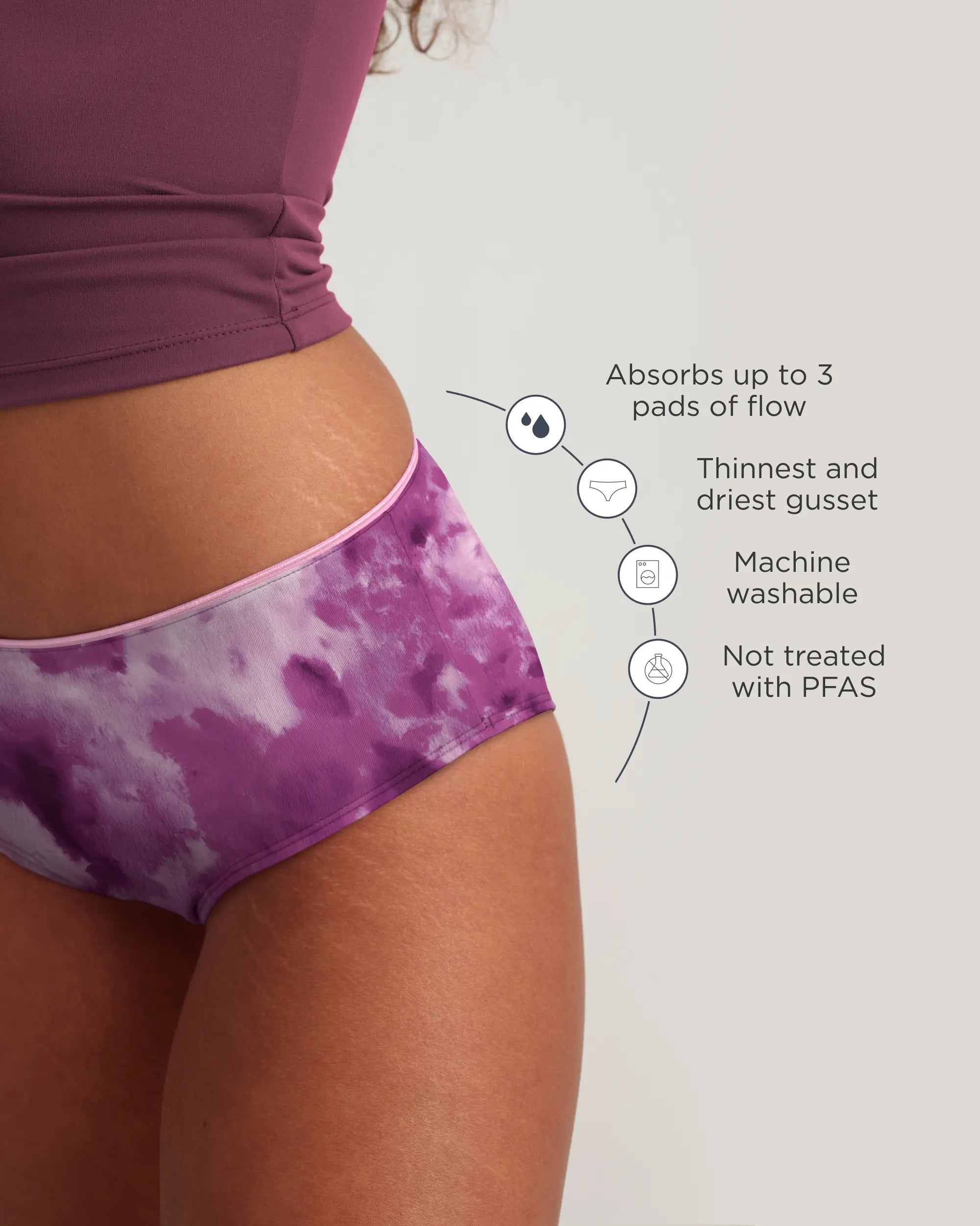 Leakproof Period Teen Brief