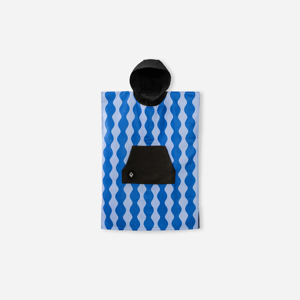 Kids Changing Poncho: Slack Tide Coastal Blue