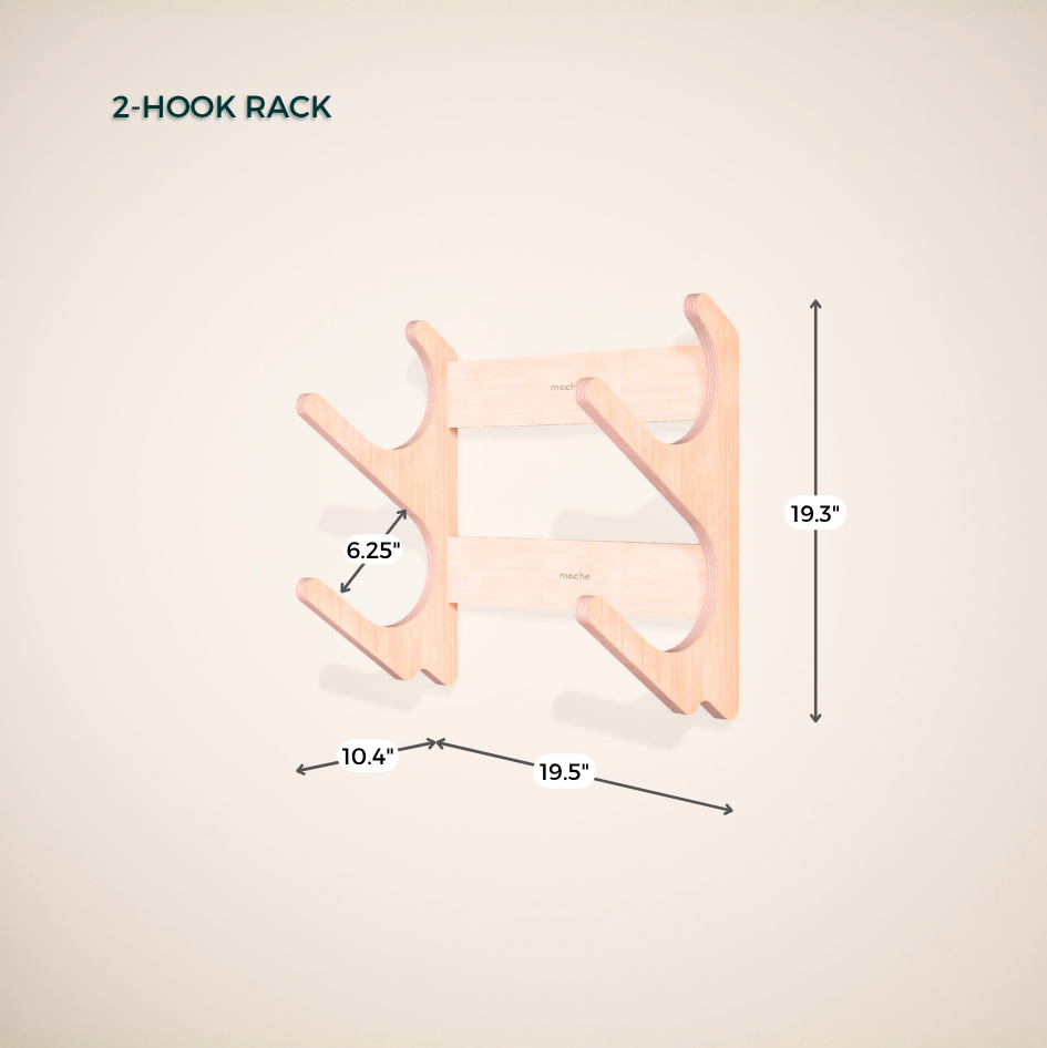 Yoga Prop Wall Organizer | Stack Rack