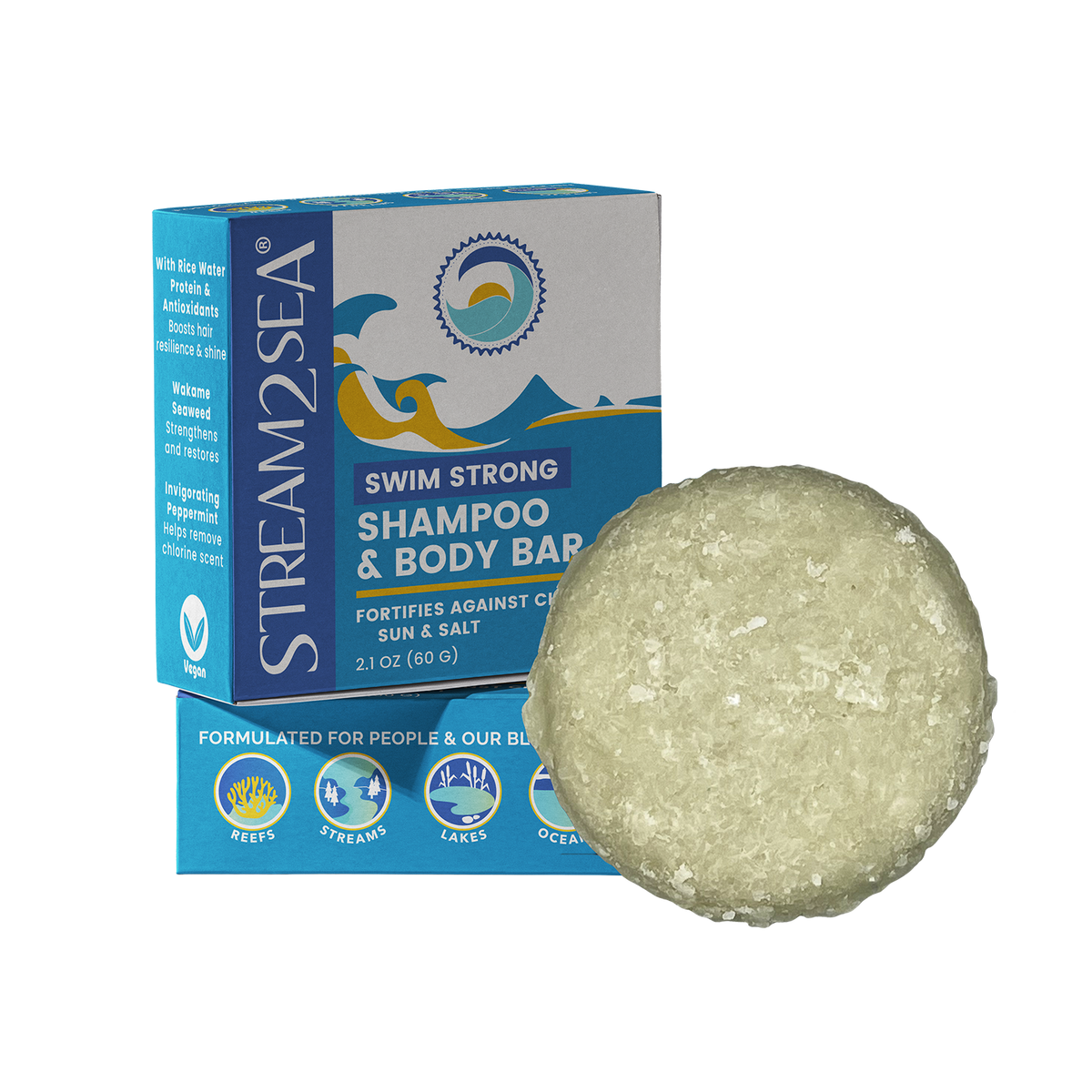 Swim Strong Shampoo Bar