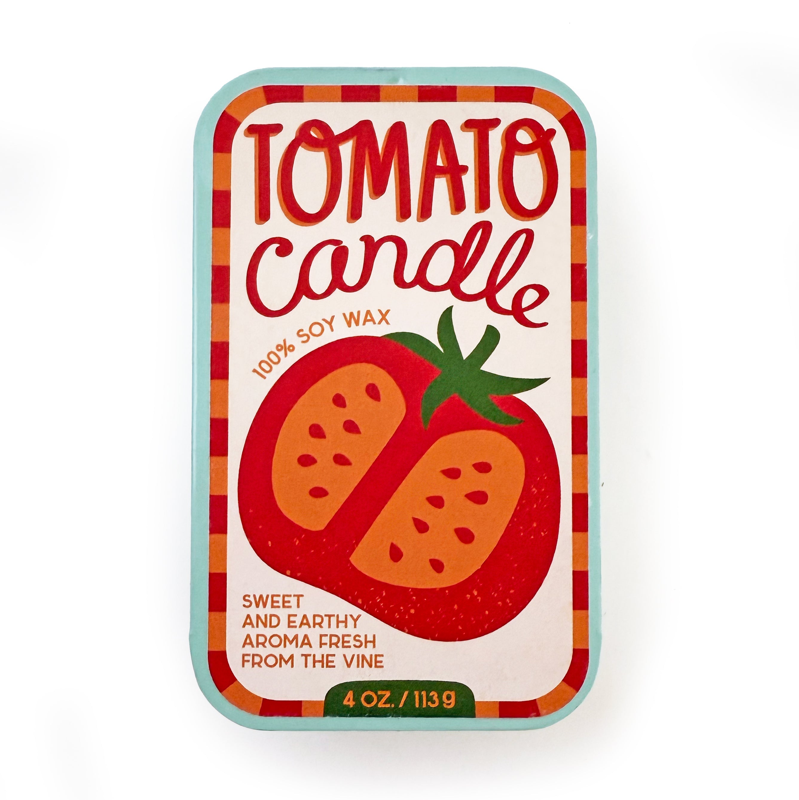 The Neighborgoods Tomato Candle - Soy Wax Sardine Tin
