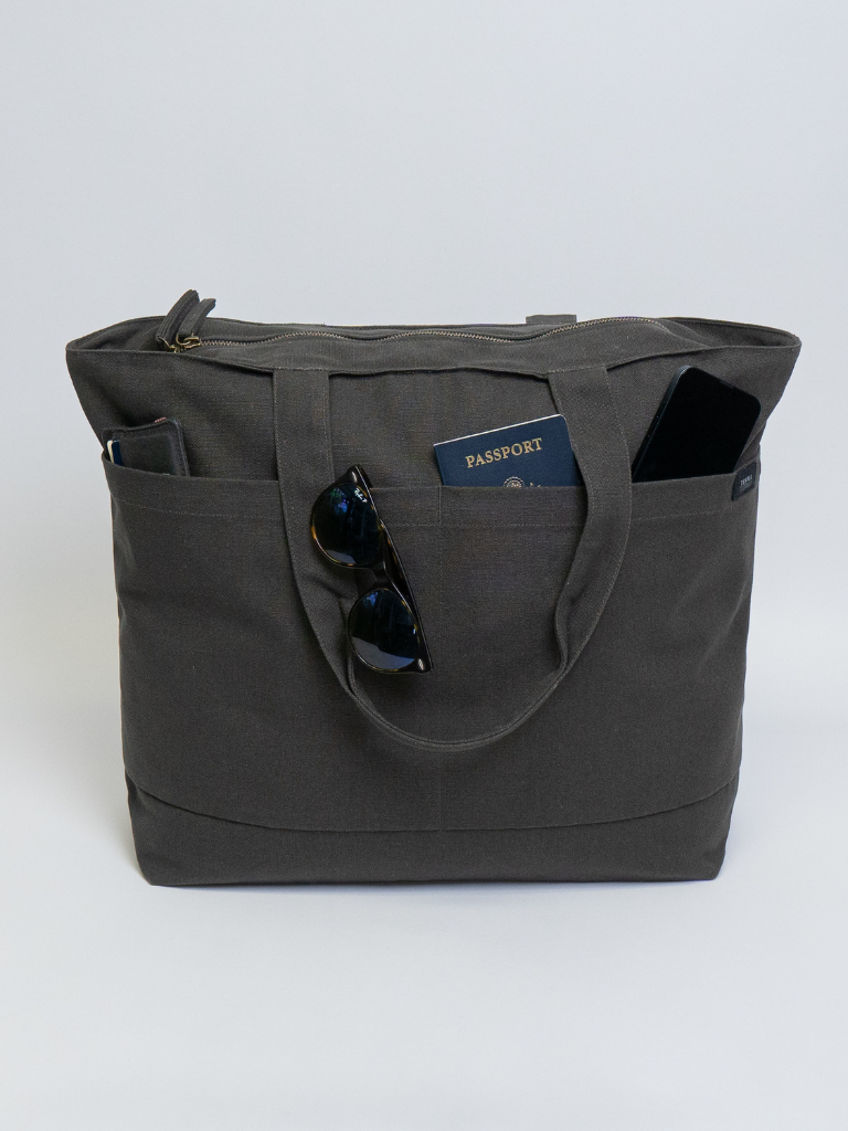 Travel Tote Bag with Trolley Sleeve