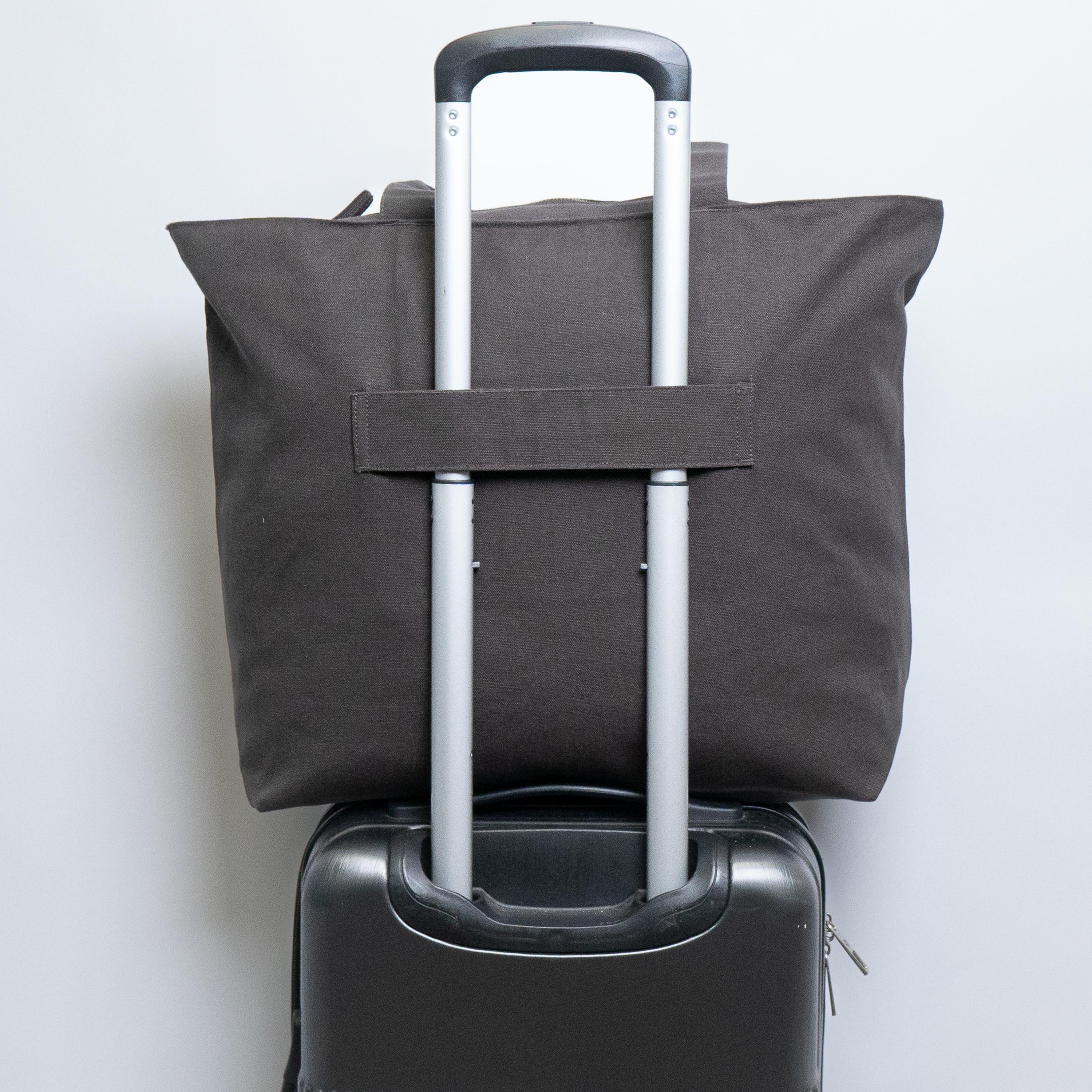 Travel Tote Bag with Trolley Sleeve