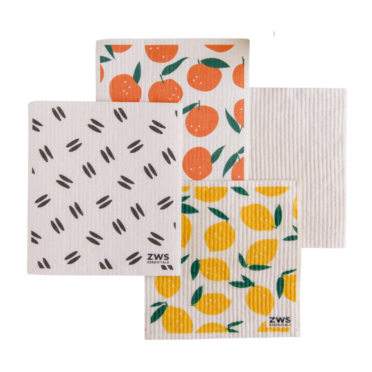 Swedish Dishcloth In Abstract Print 3-pack