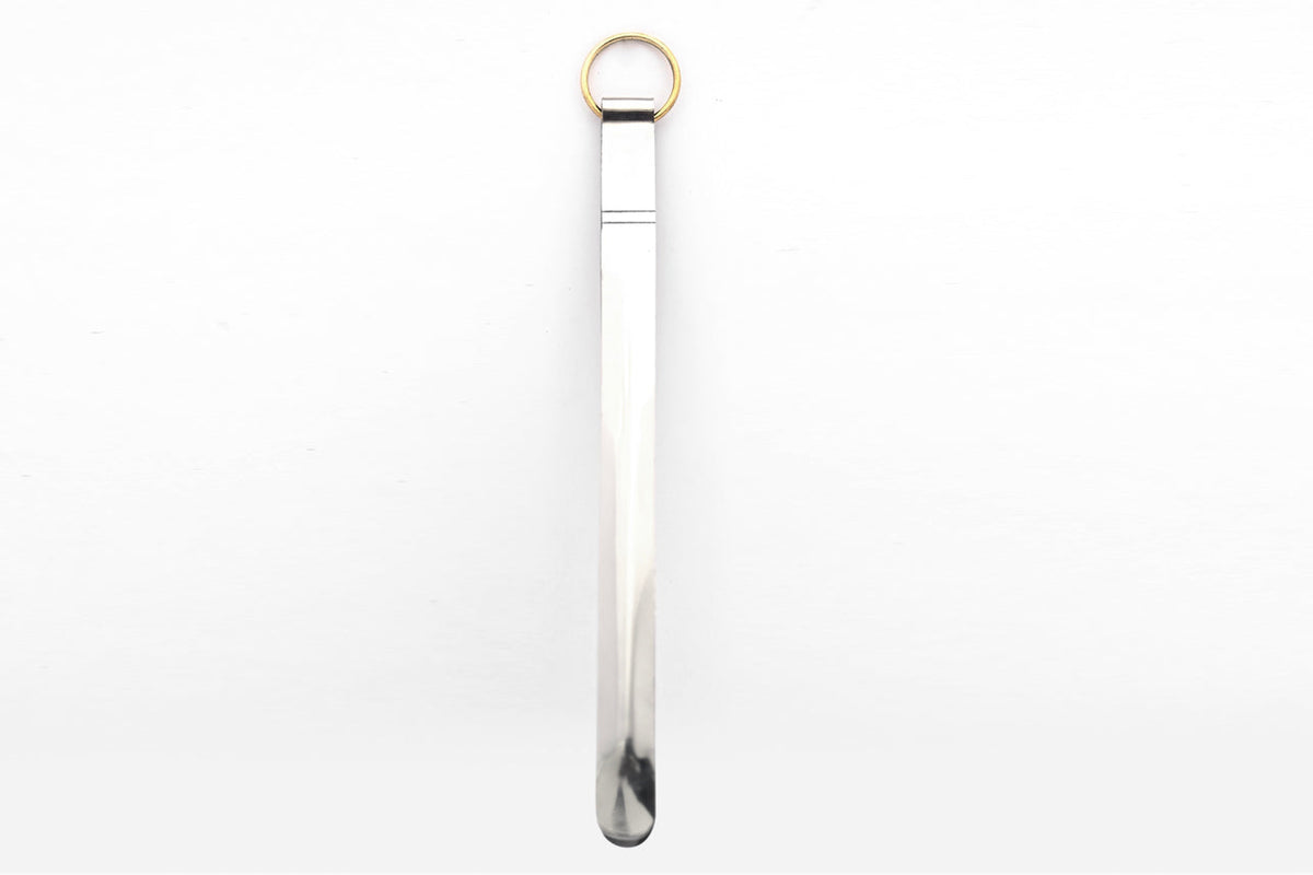 Indian Tongs with Brass Ring