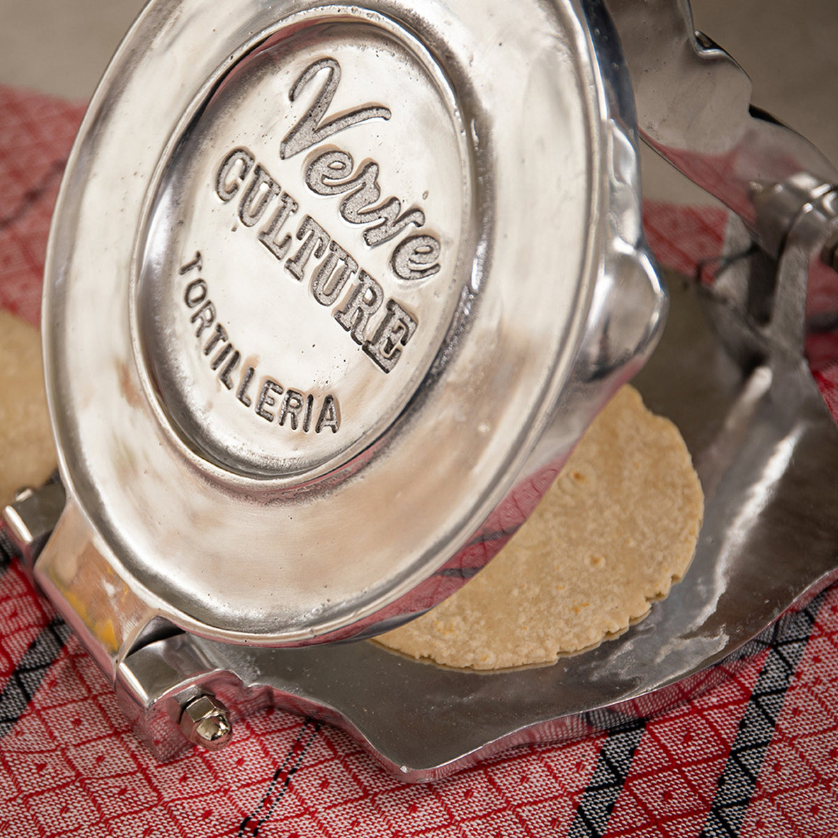 XL Tortilla Press - Polished Aluminum