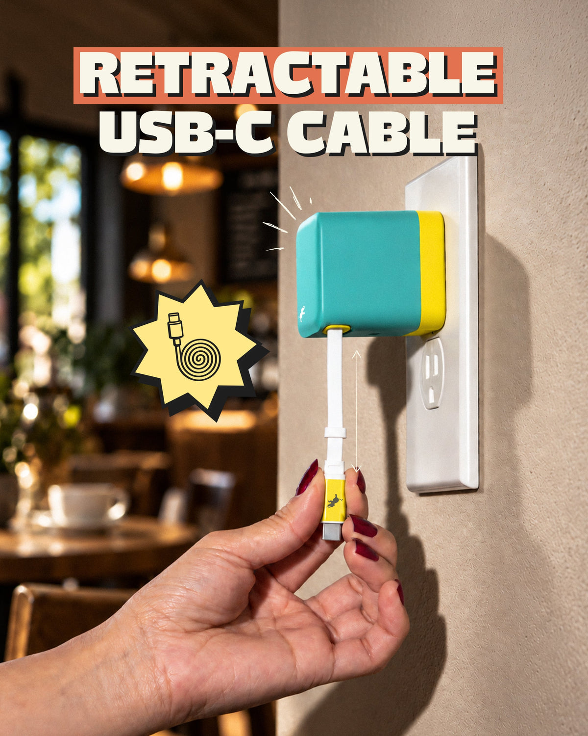 WALLY Stretch 65W Wall Charger
