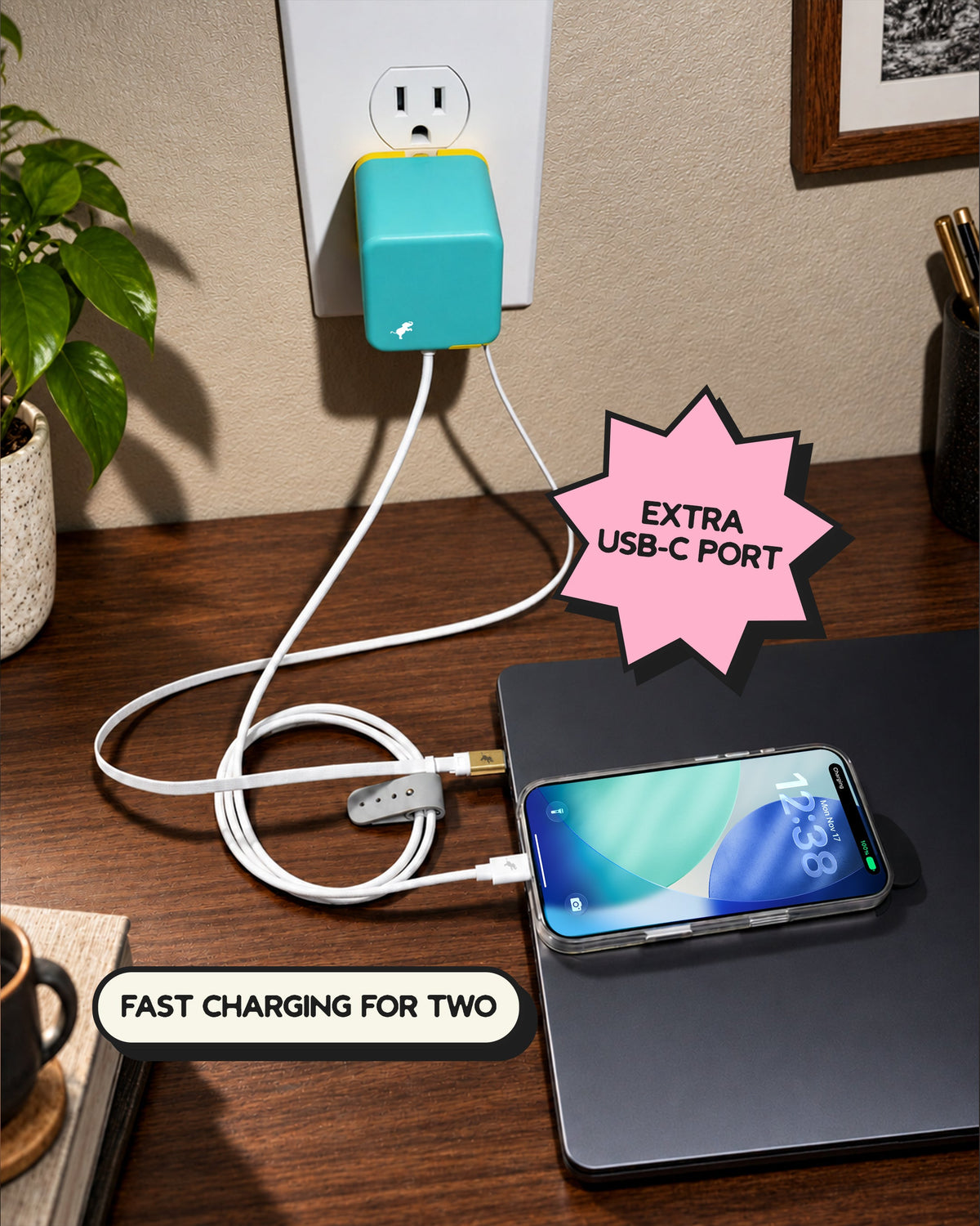 WALLY Stretch 65W Wall Charger