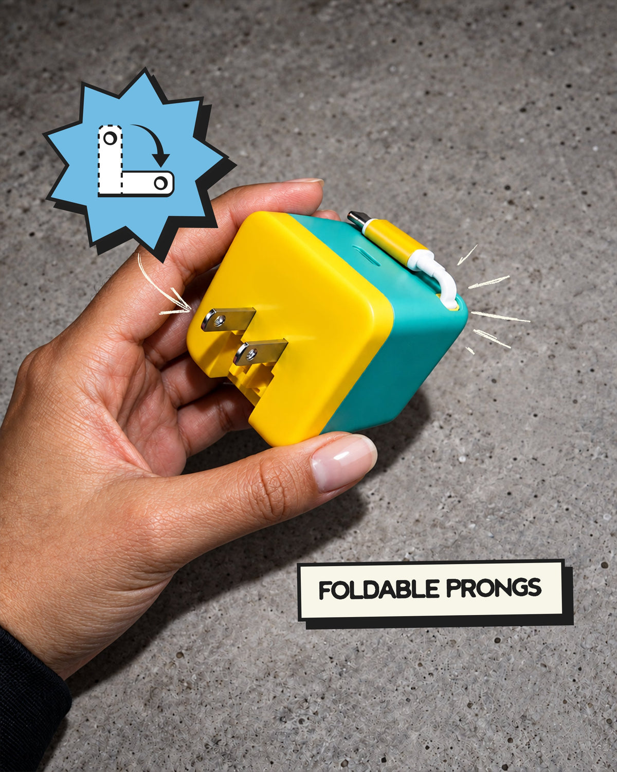 WALLY Stretch 65W Wall Charger