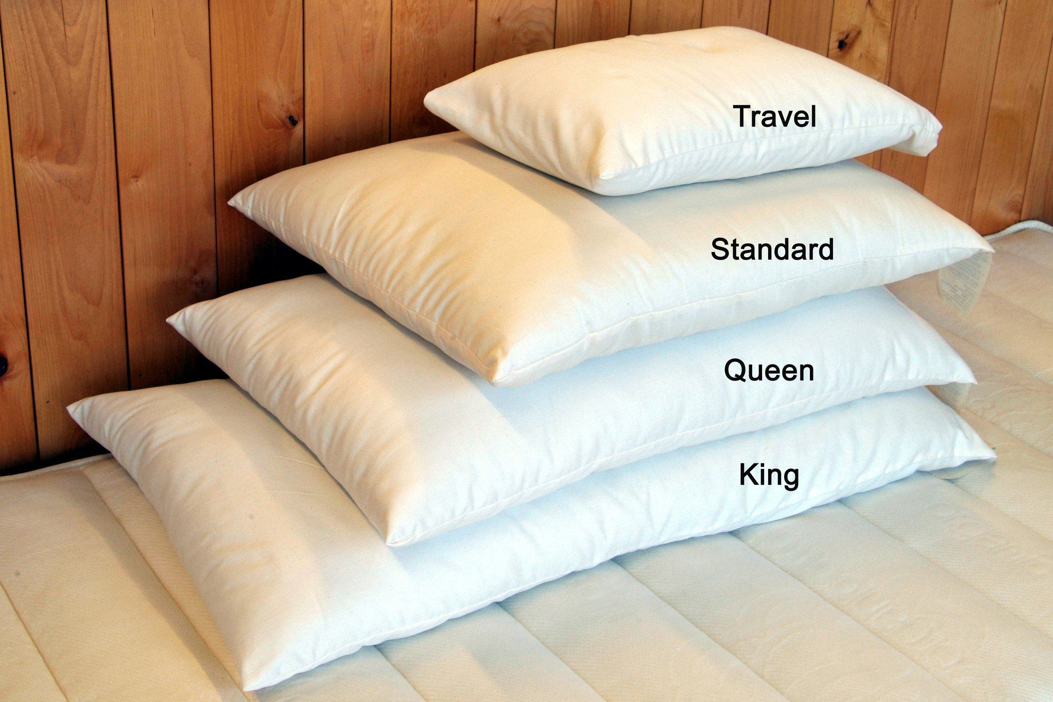 Certified Organic Wool Bed Pillows