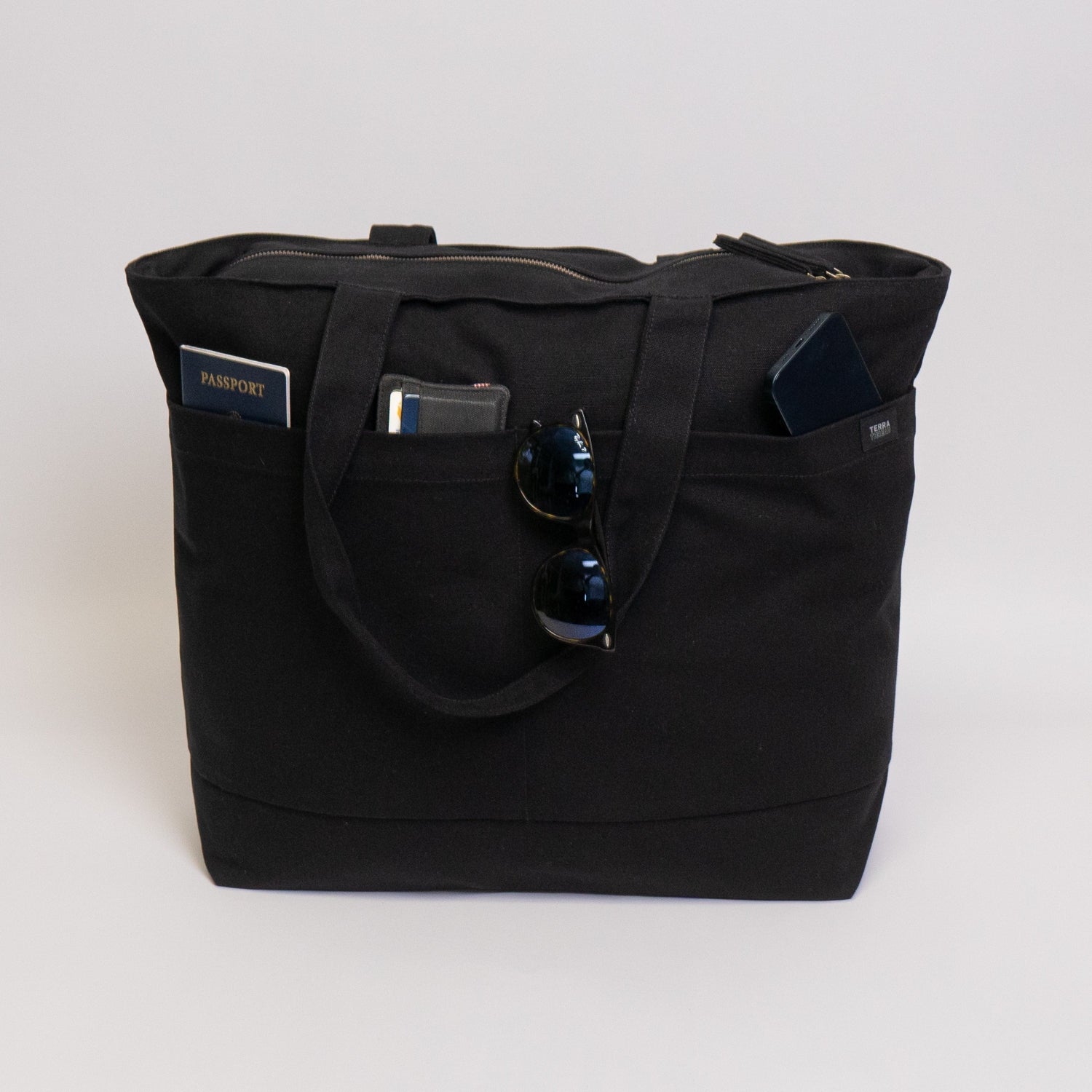 Travel Tote Bag with Trolley Sleeve