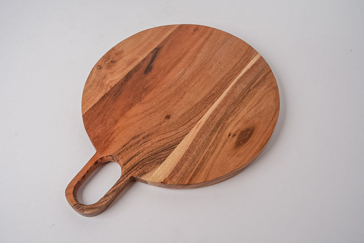 Acacia Circle Serving Board