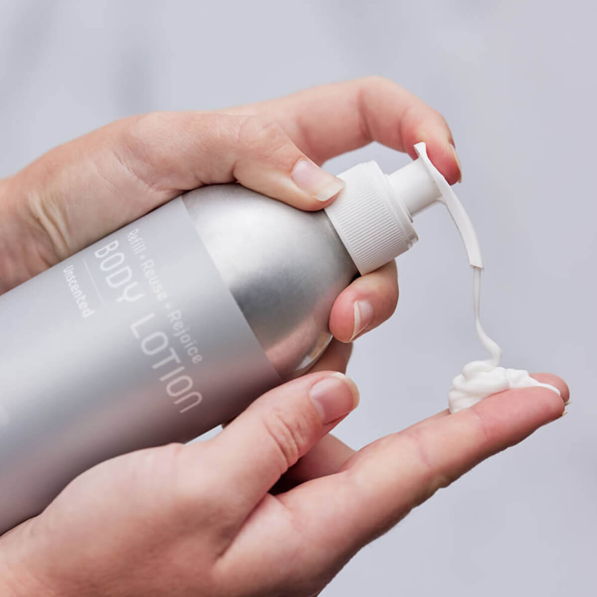 Refillable Body Lotion