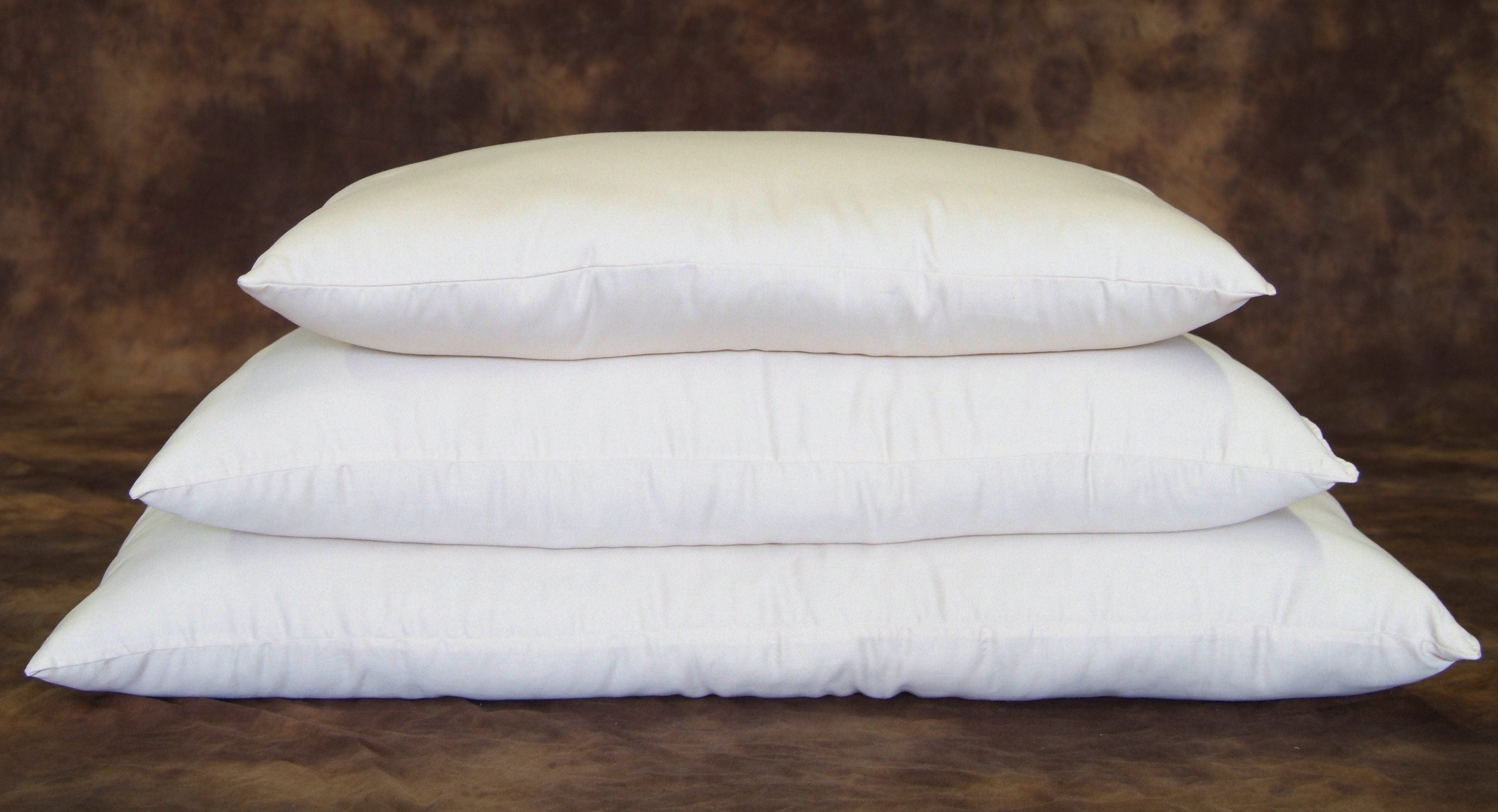 Certified Organic Wool Bed Pillows