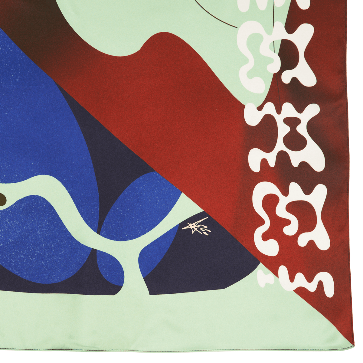 Deeper - 50" Mulberry Silk Furoshiki Gift Wrap by Essery Waller