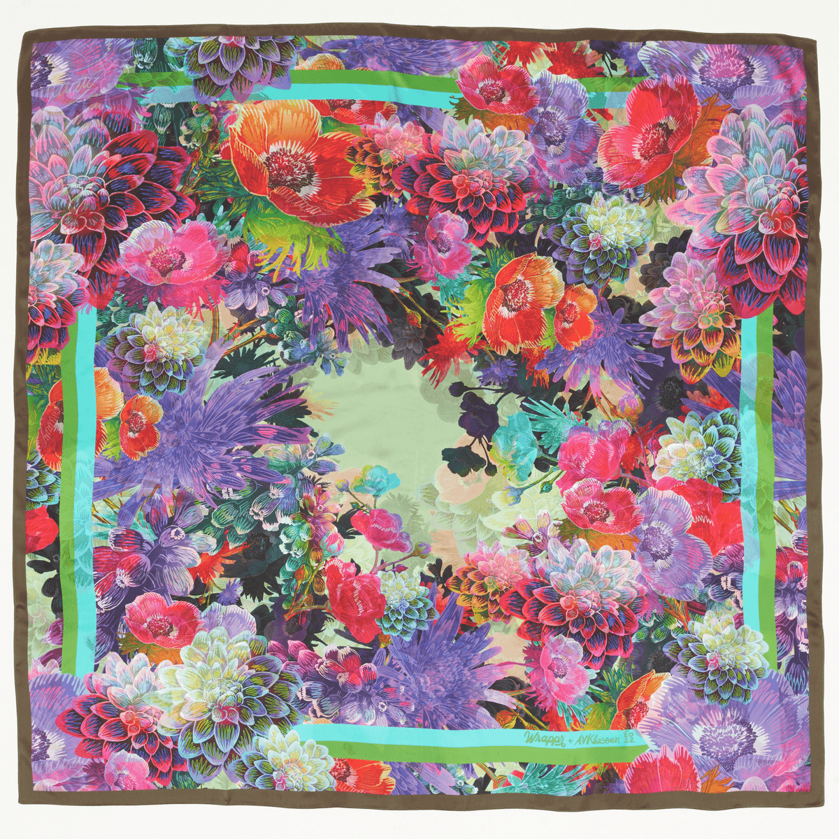 Delilah - 50" Mulberry Silk Furoshiki Gift Wrap by Adam Klassen