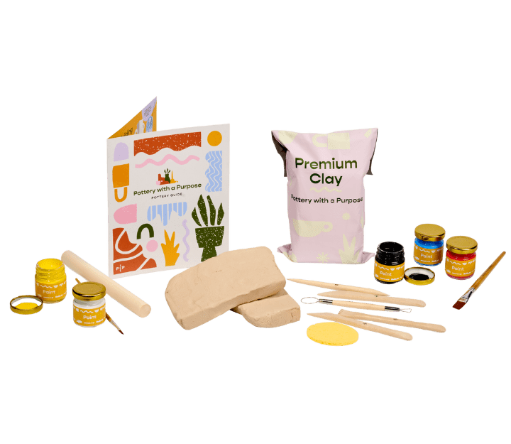 Deluxe Pottery Kit – Air Dry
