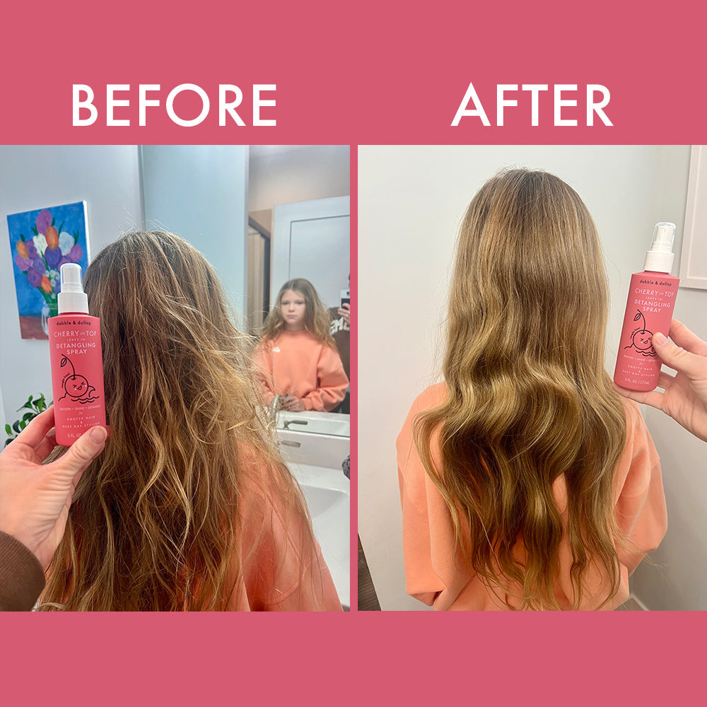 Cherry on Top® Leave-In Spray Detangler