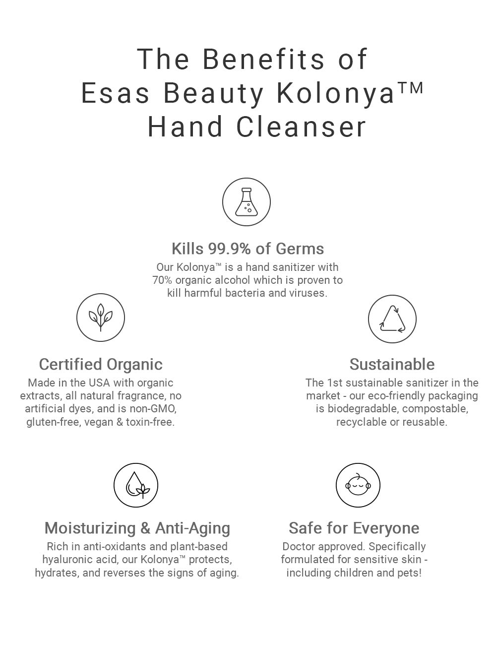 Kismet Kolonya Hand Cleanser Duo