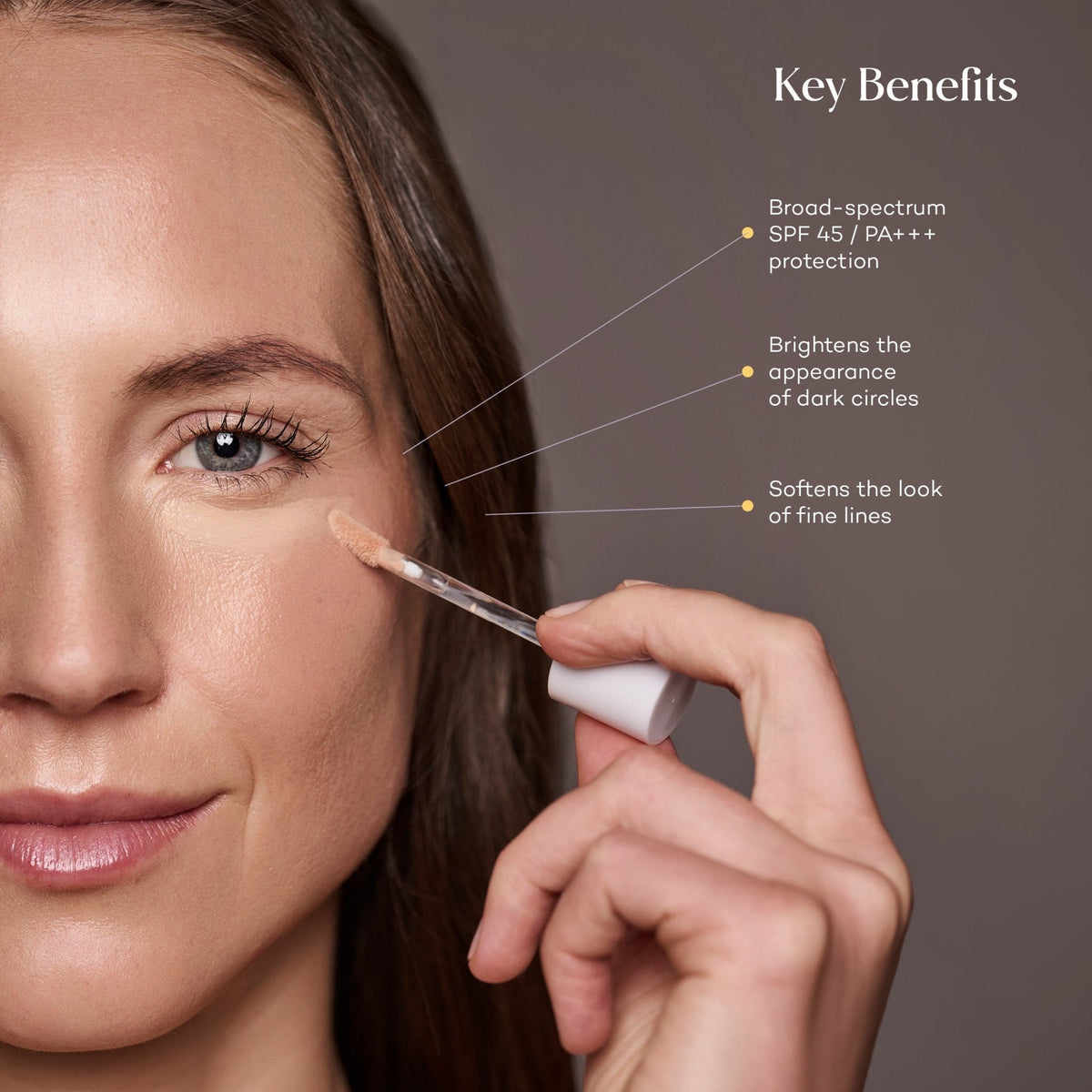 EYEBRELLA™ - 100% Mineral Tinted Under Eye Brightener & Corrector SPF 45 PA+++