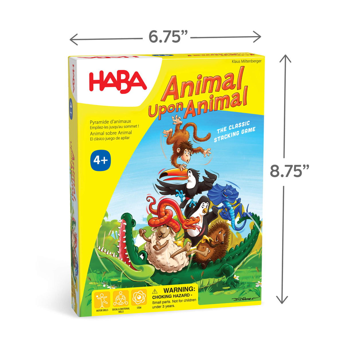 Animal Upon Animal Stacking Game