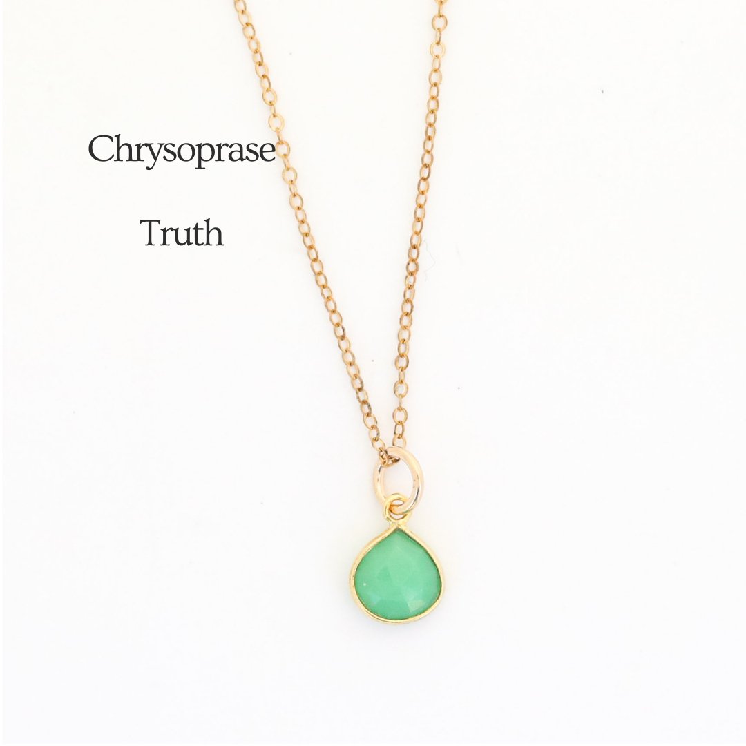 Gemstone Drop Necklaces