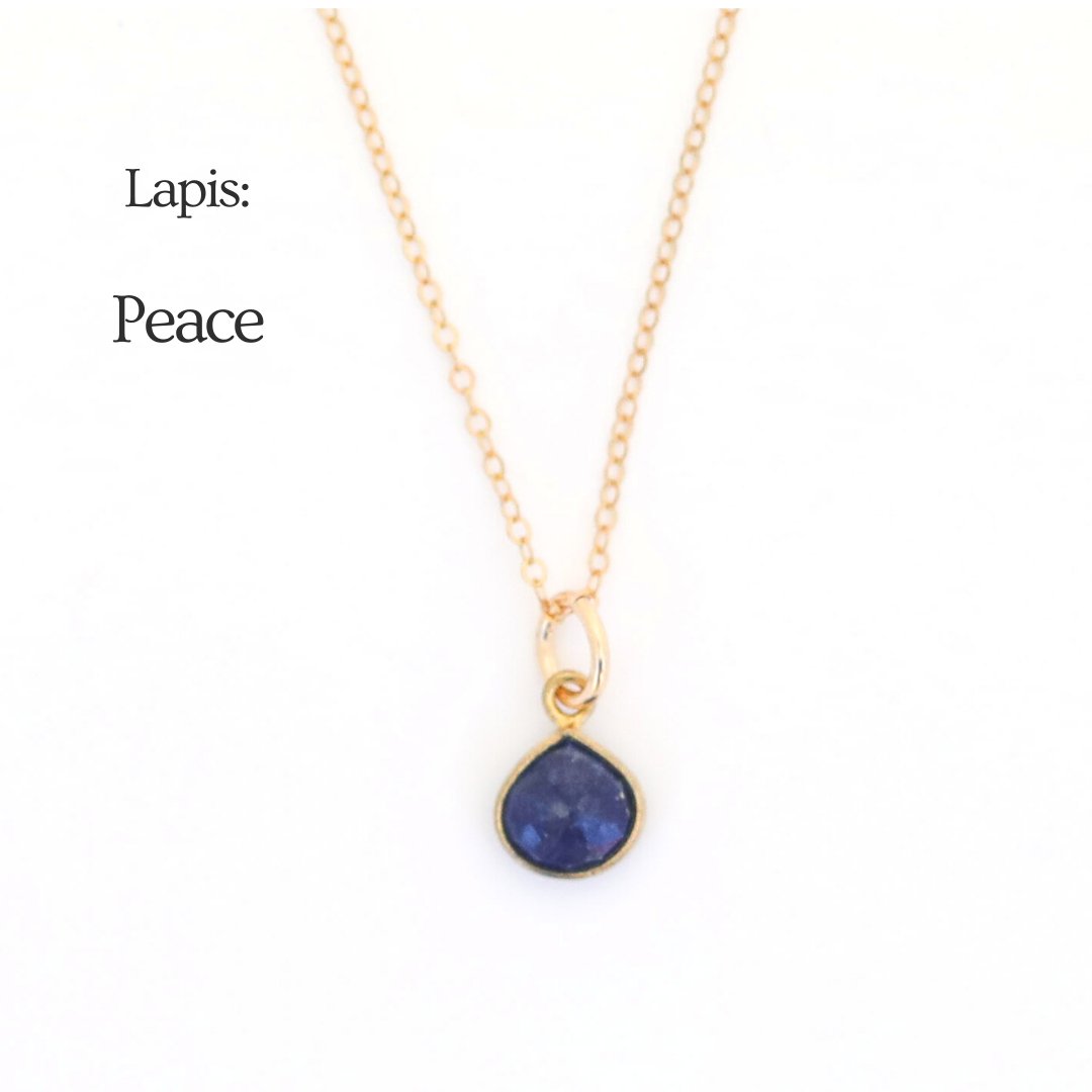 Gemstone Drop Necklaces