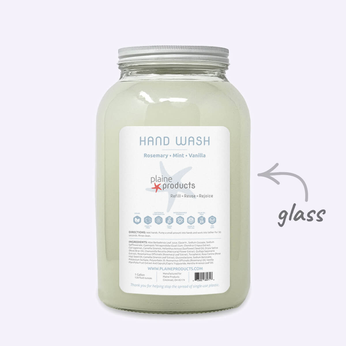 Refillable Hand Wash