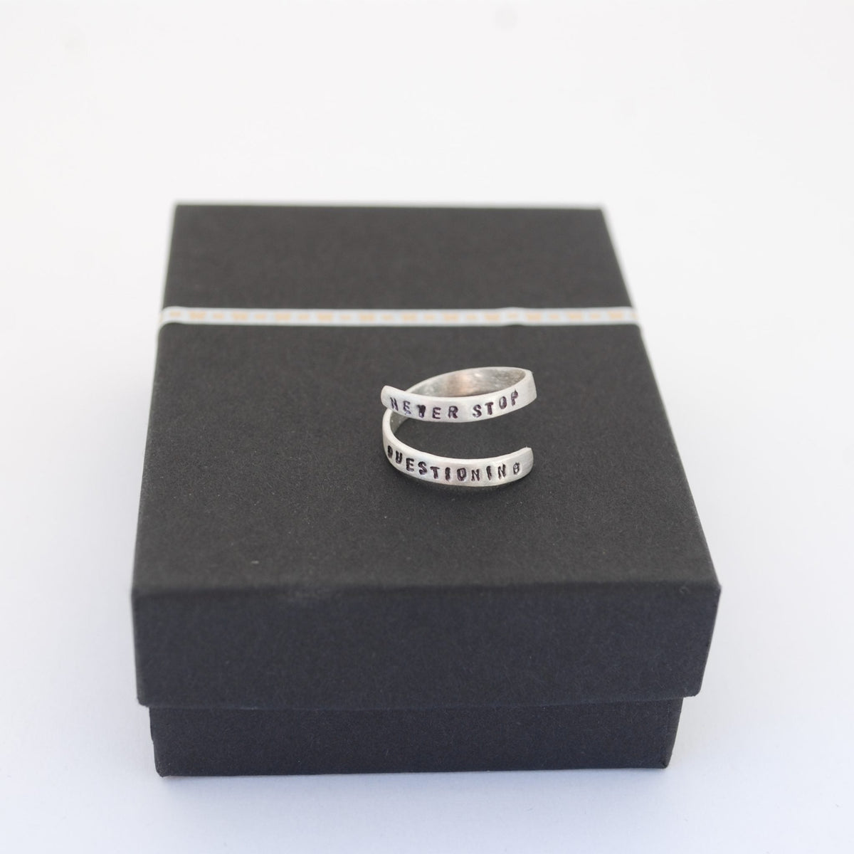 If not now when? Wrap Ring