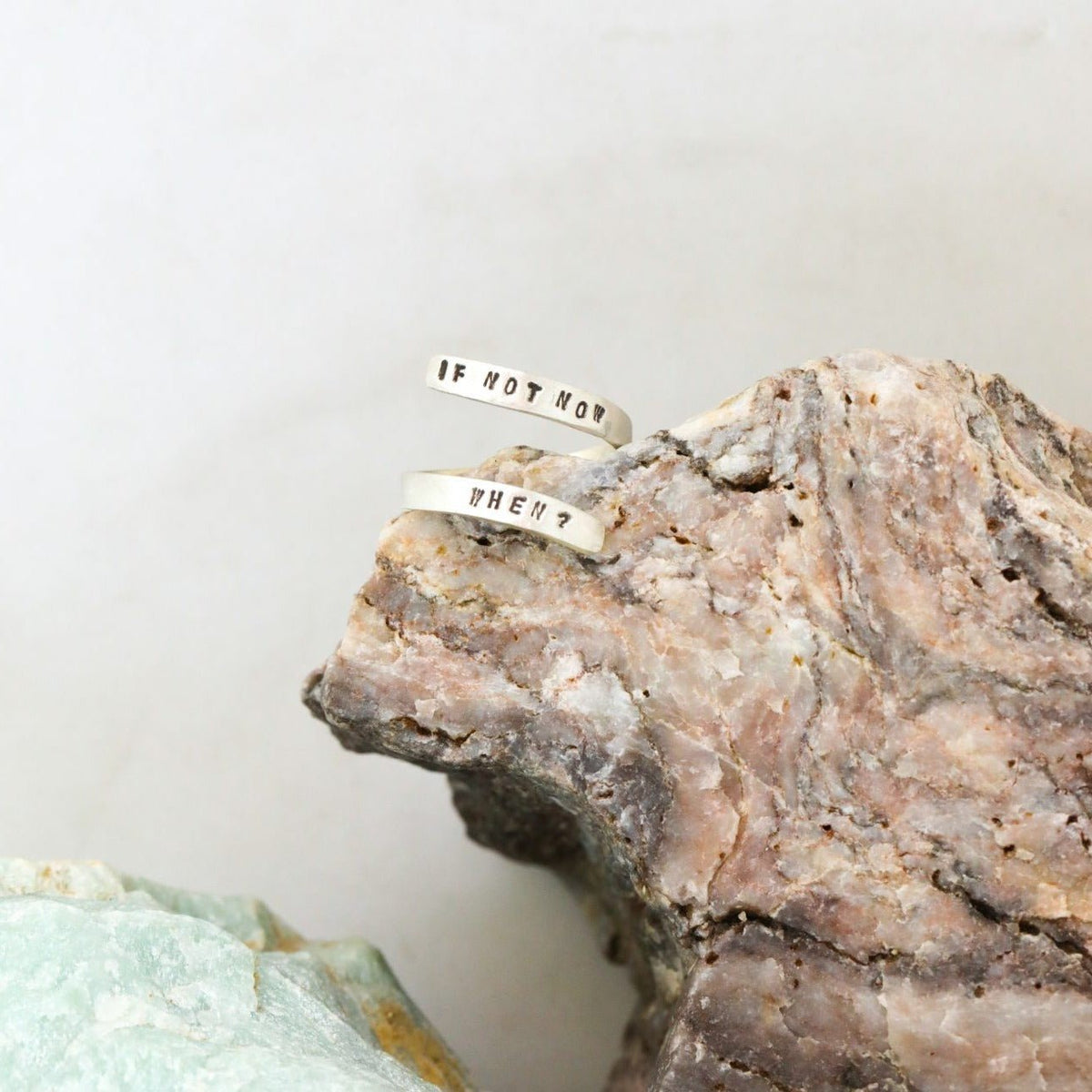 If not now when? Wrap Ring