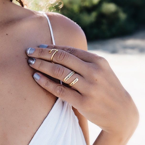 If not now when? Wrap Ring