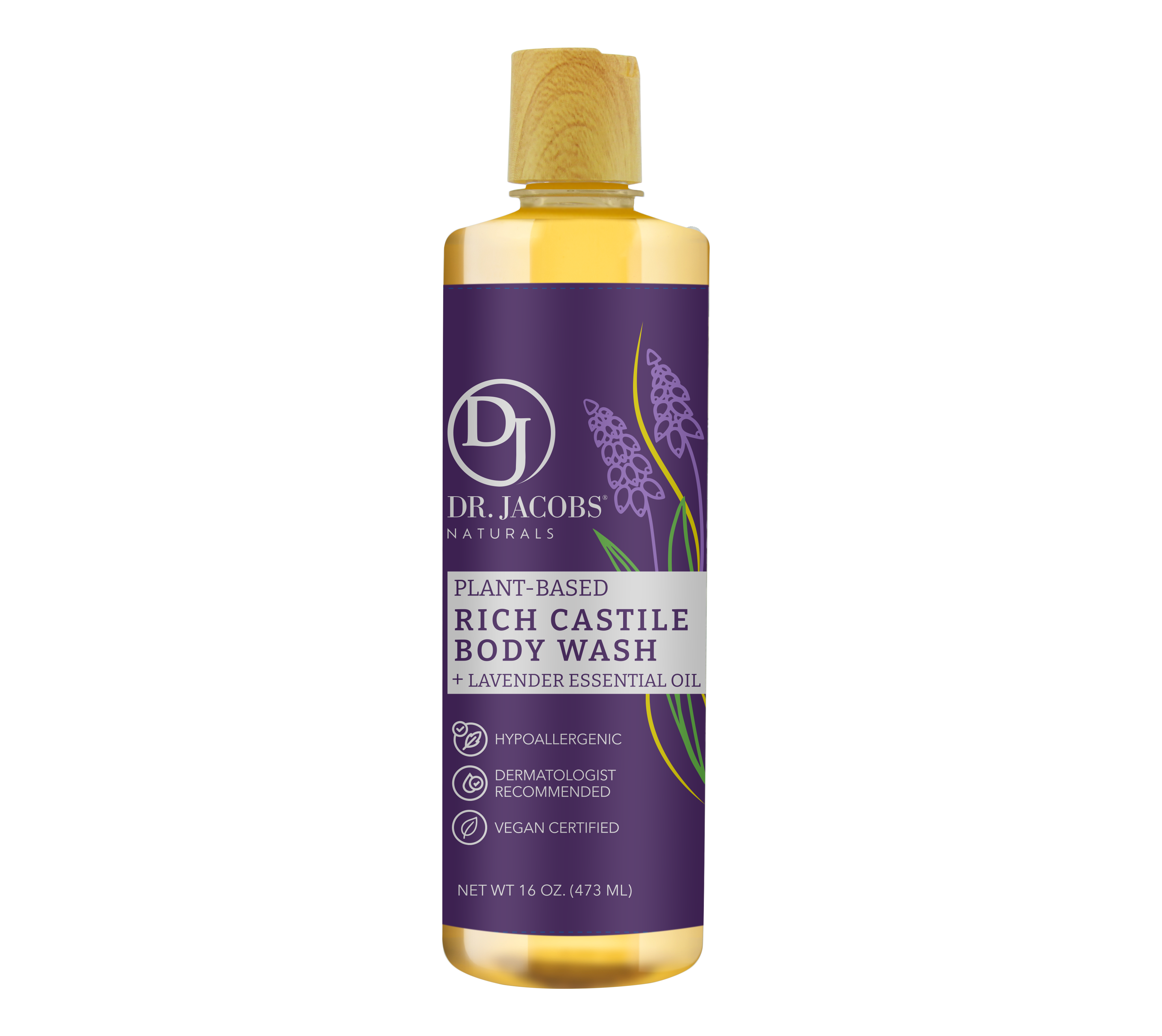 Lavender Castile Body Wash (All American)