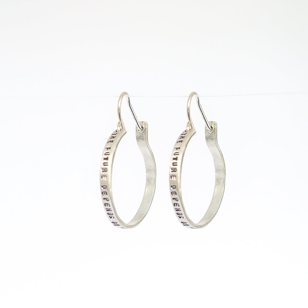 Julia Quote Hook Hoops - RBG, Nevertheless she persisted and more