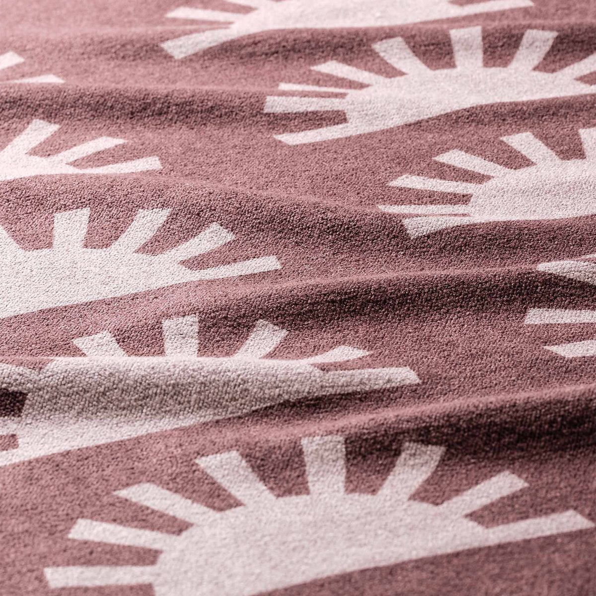 Kids Changing Poncho: Sunshine Burgundy