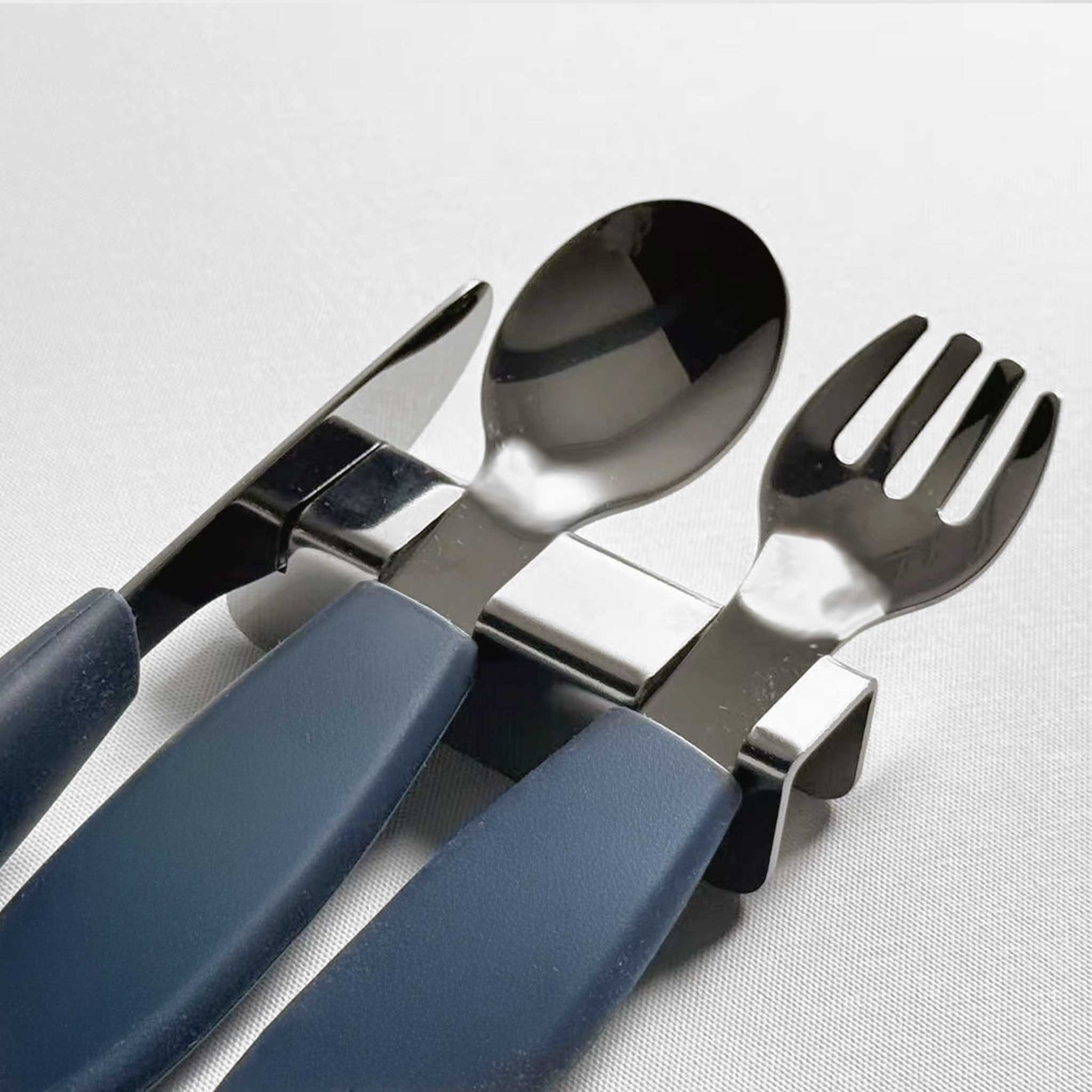 Radiko 304 Stainless Steel Kiddo Flatware Rest - 2 Pack