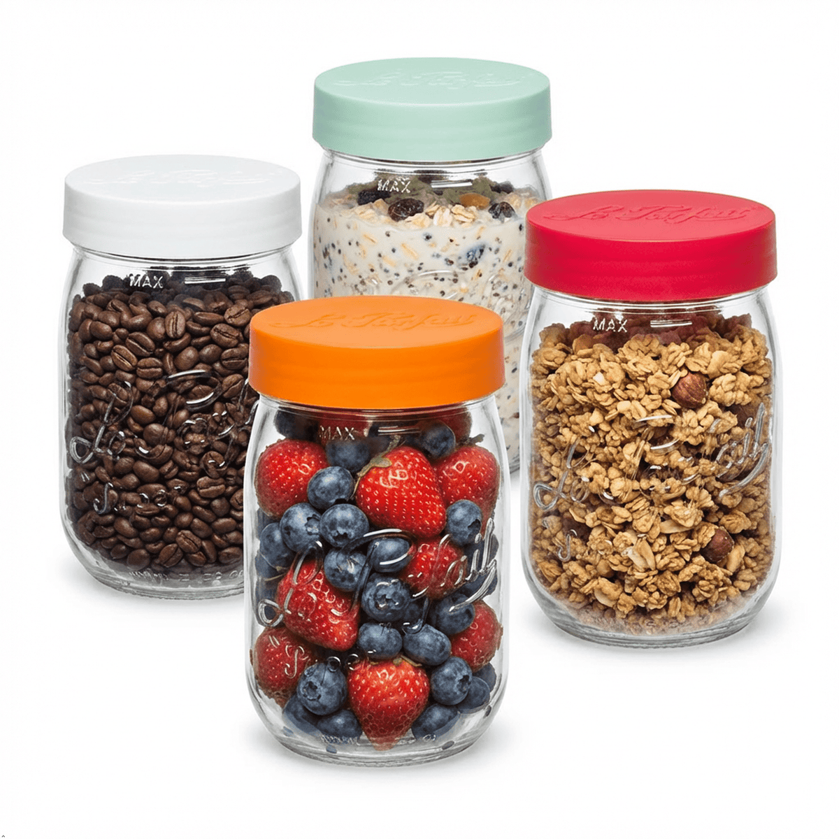 Le Parfait Screw Top Jars