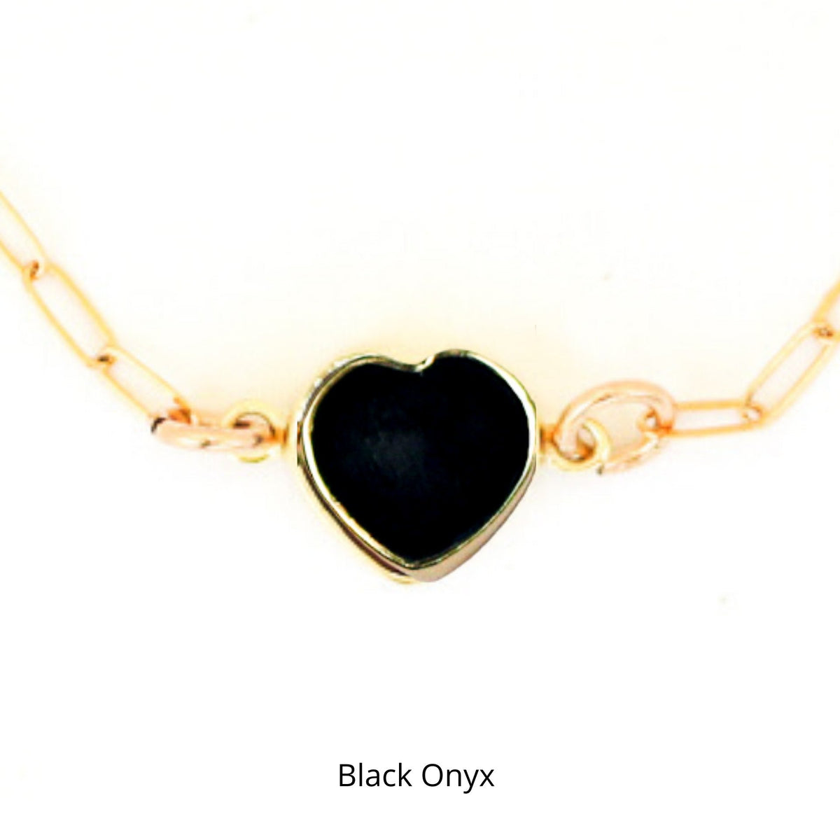 Mia Gemstone Birthstone Heart Bracelet