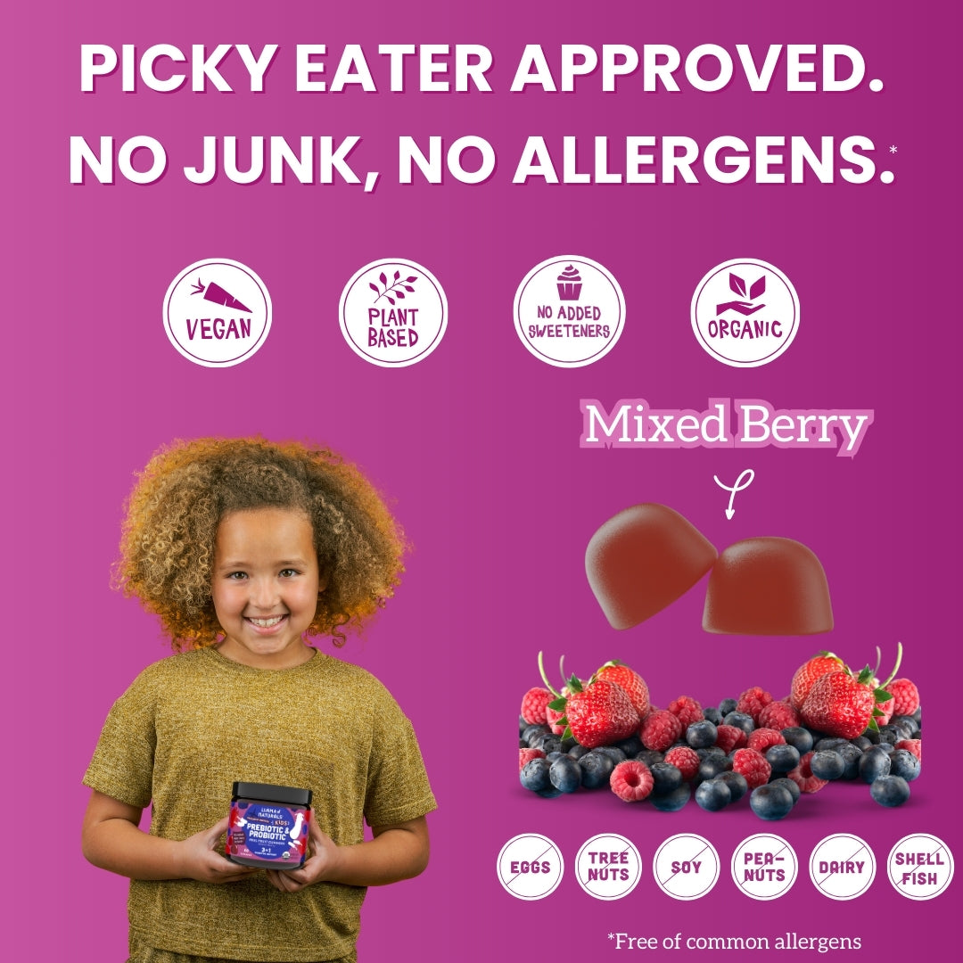 Kids Gut & Immune Support Bundle – Pre & Probiotic + Elderberry Gummies
