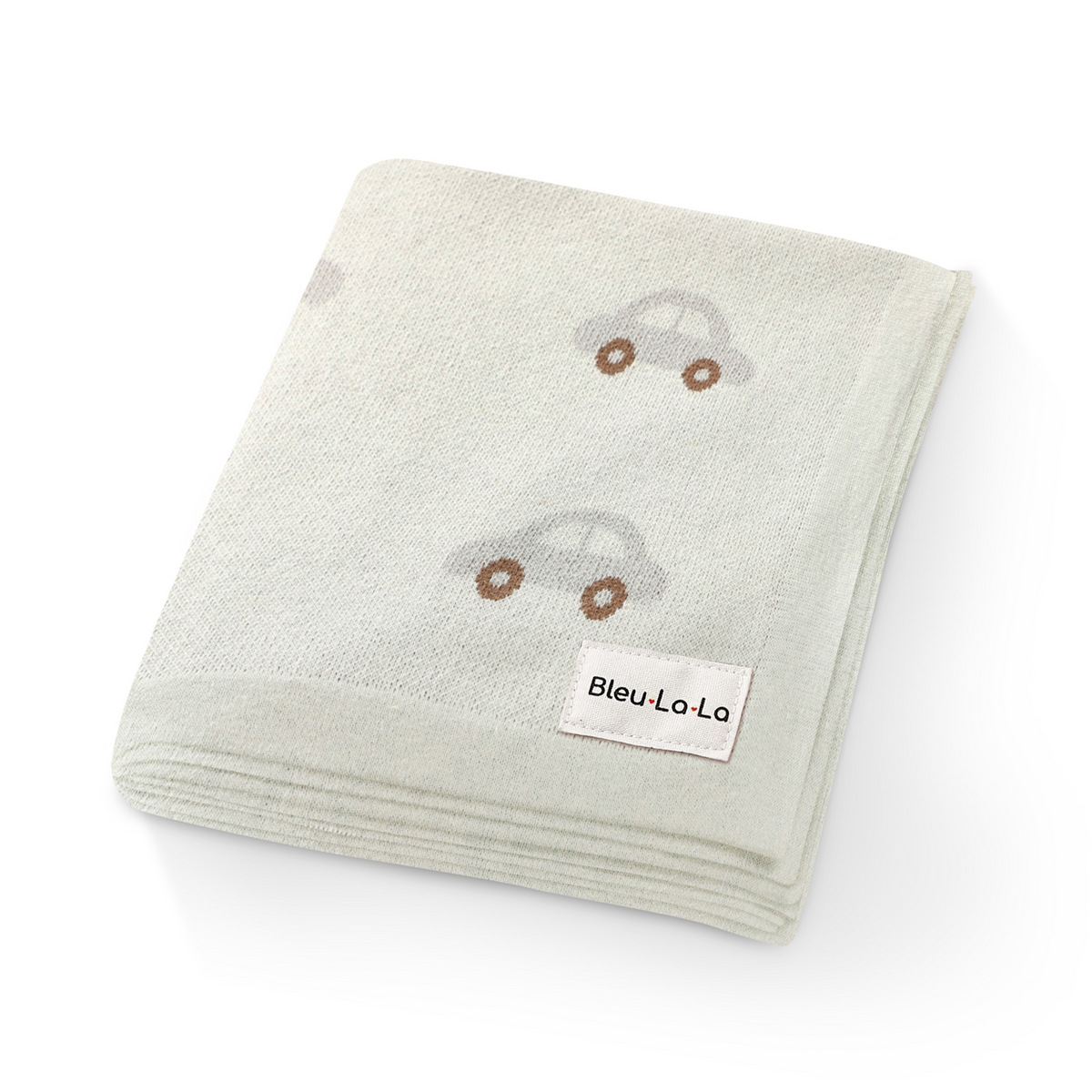 Whimsy Cotton Knit Baby Blanket