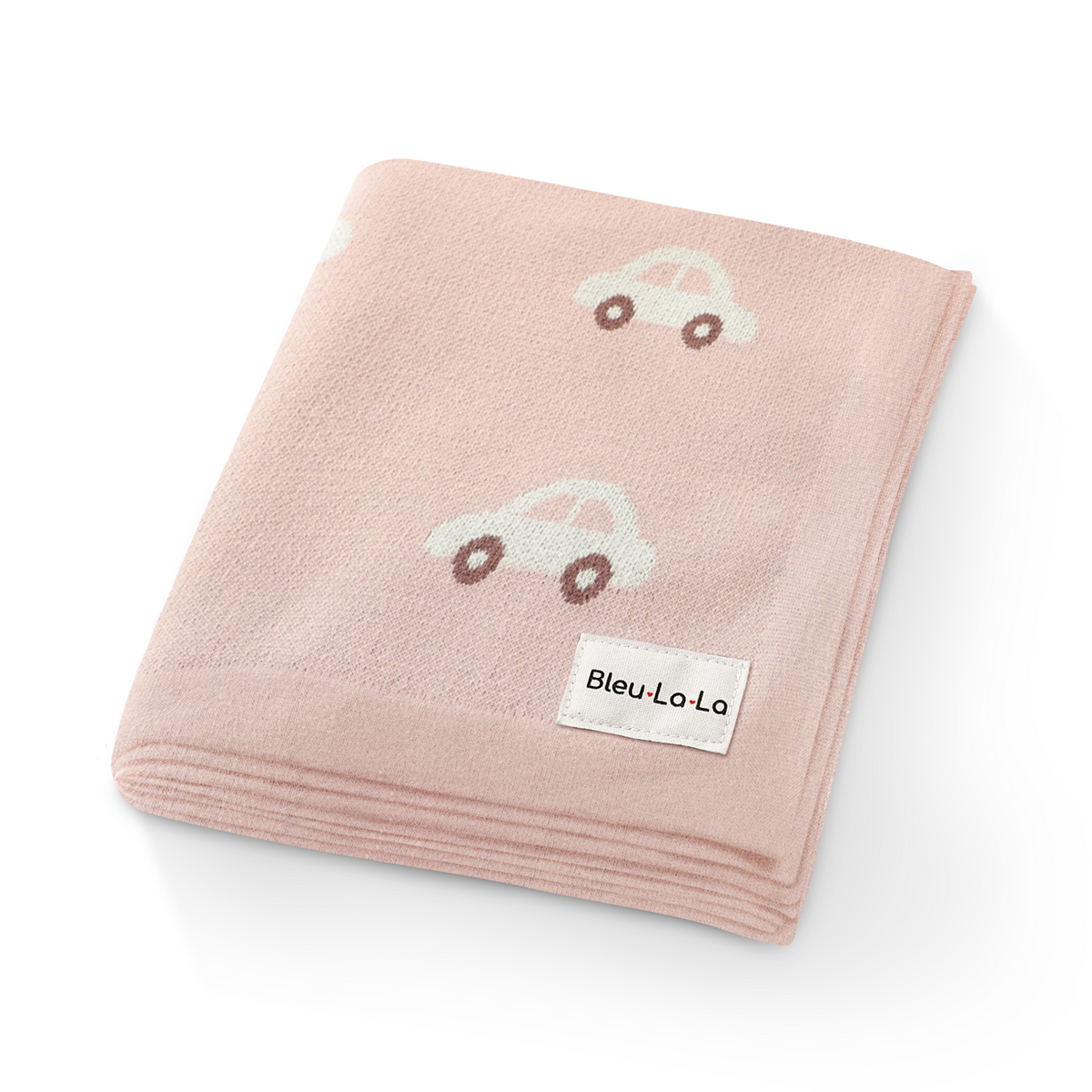 Whimsy Cotton Knit Baby Blanket