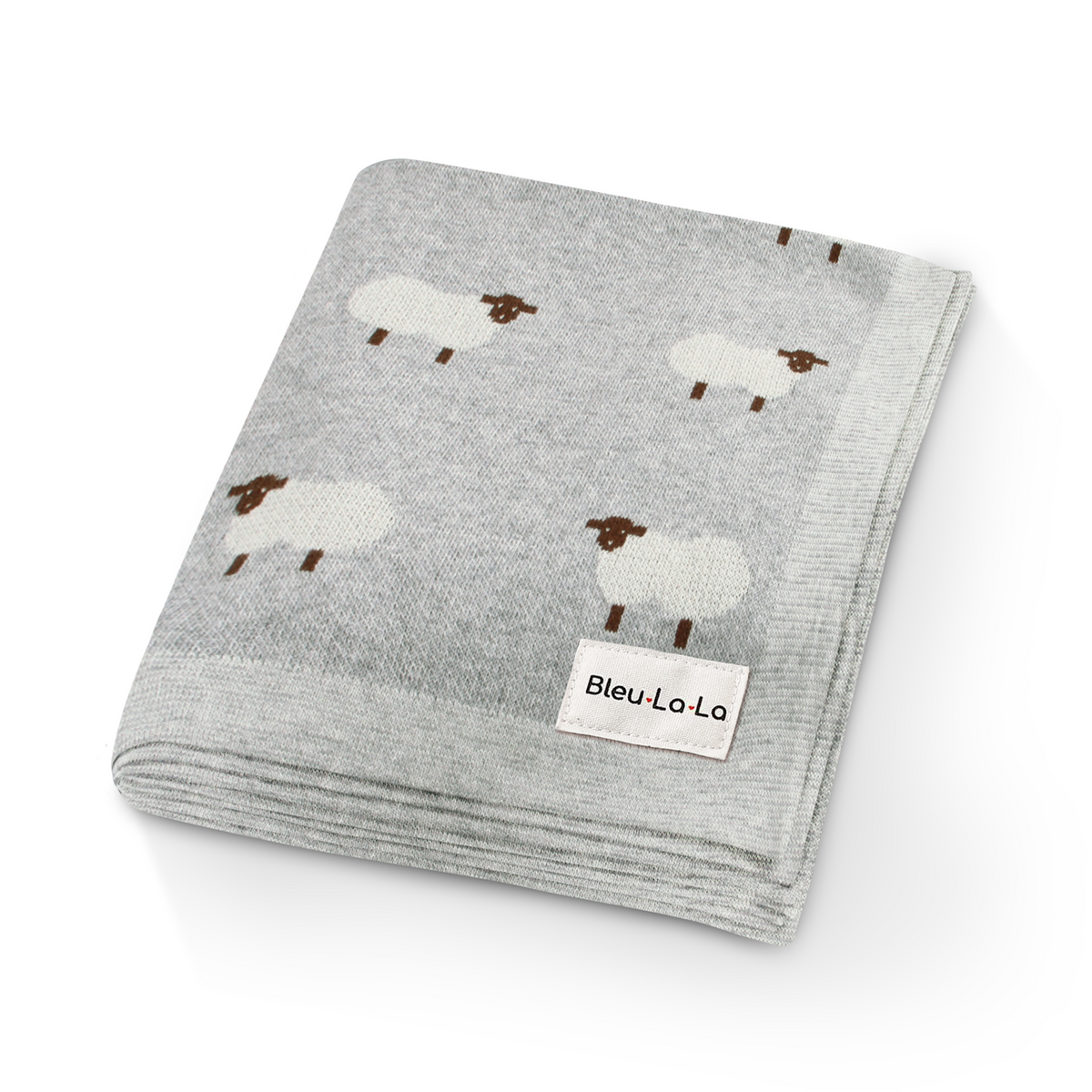Whimsy Cotton Knit Baby Blanket